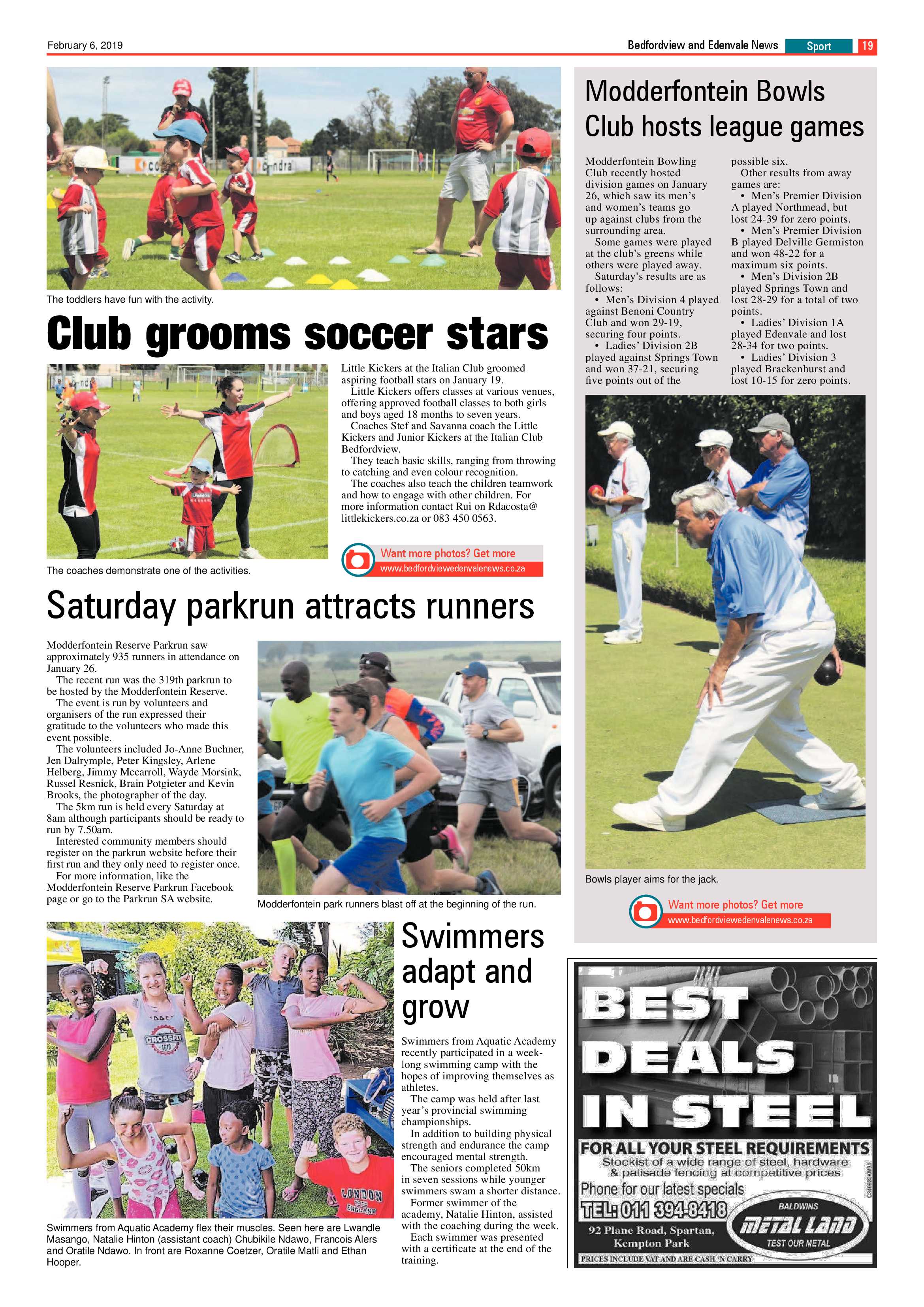 Bedfordview and Edenvale News 06 February 2019 page 19