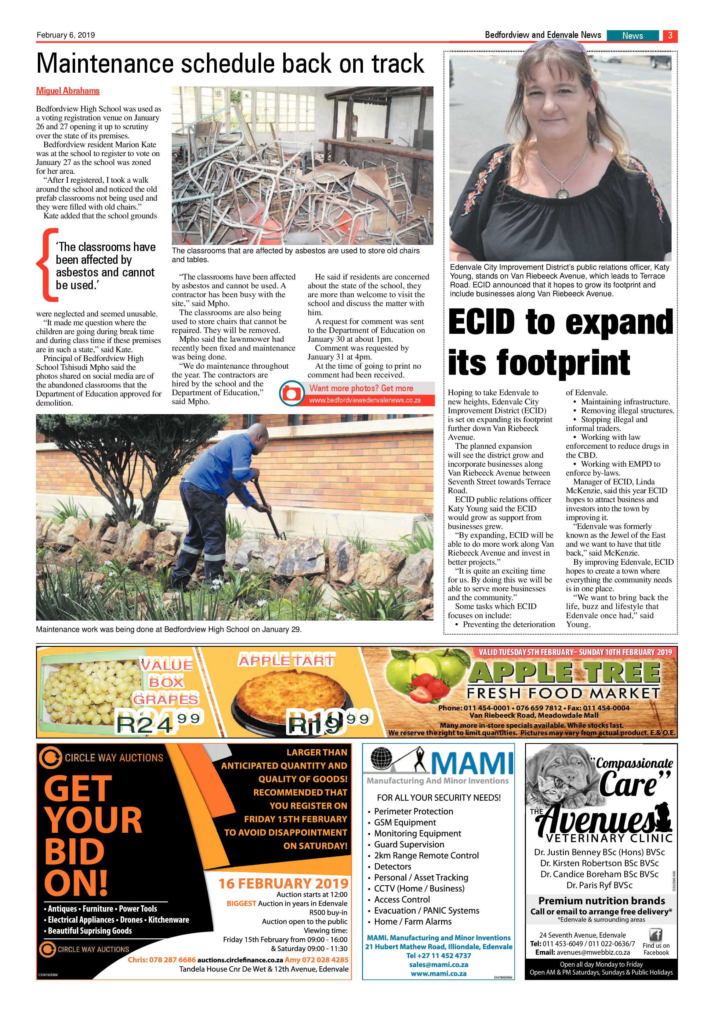 Bedfordview and Edenvale News 06 February 2019 page 3