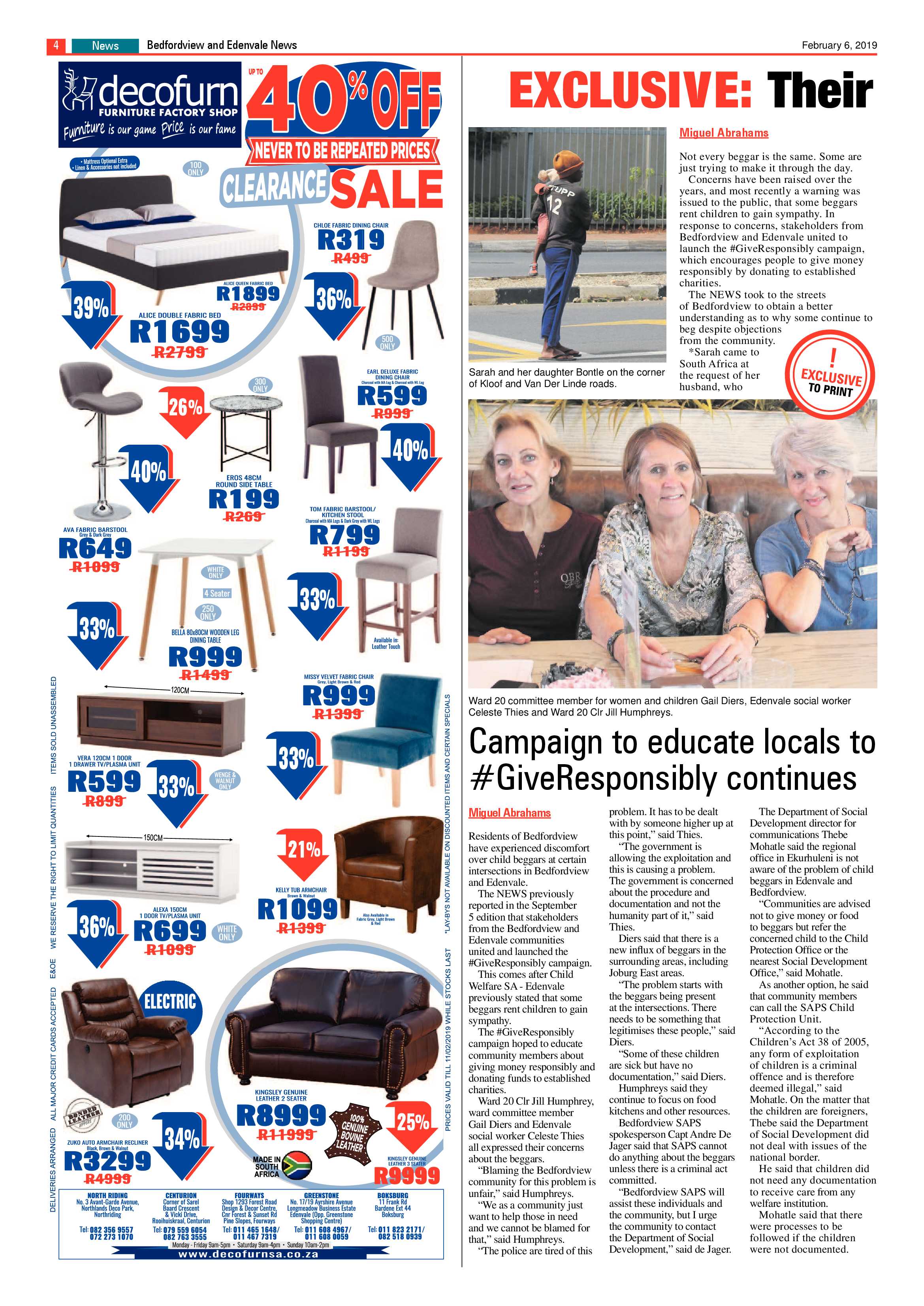 Bedfordview and Edenvale News 06 February 2019 page 4