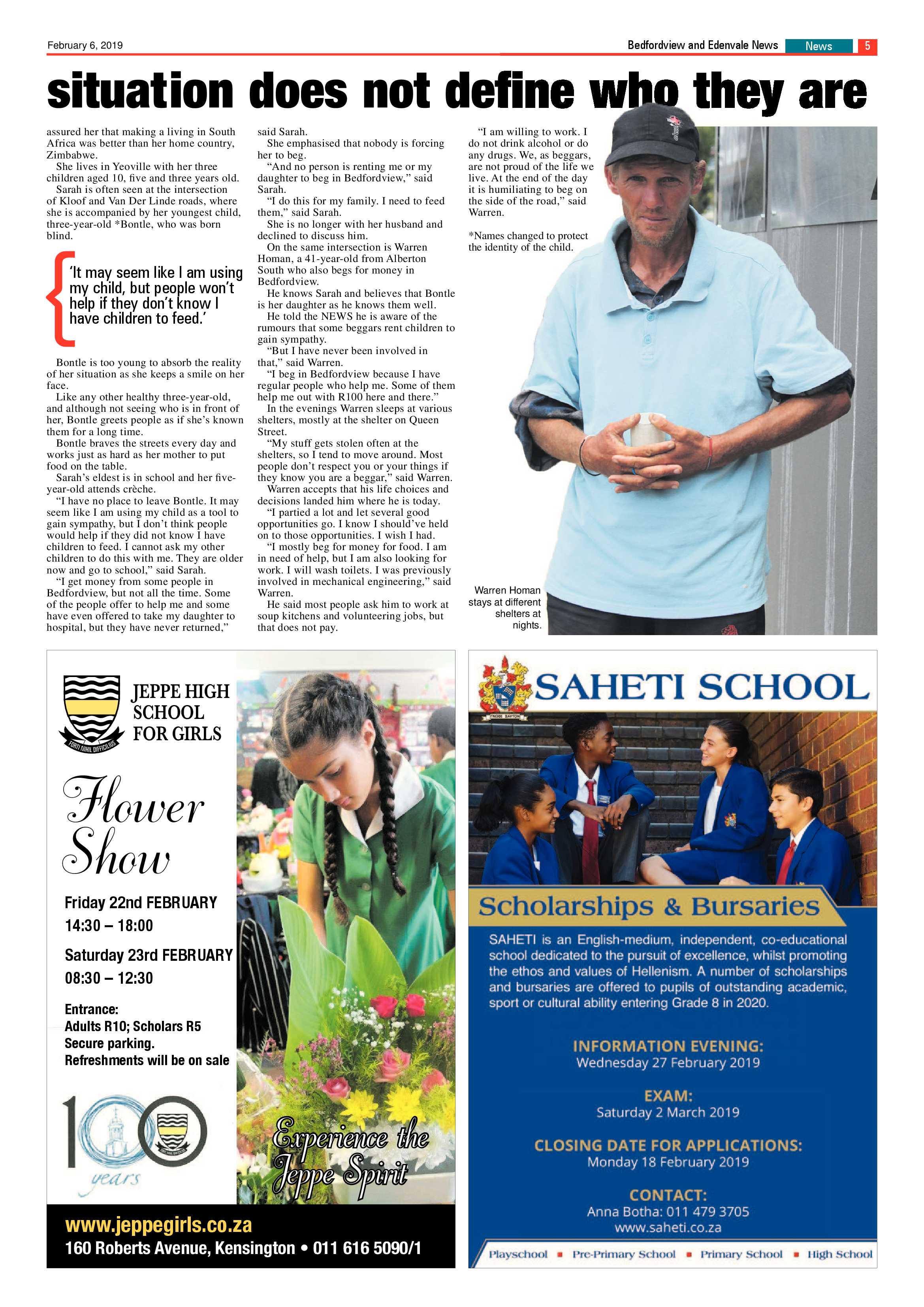 Bedfordview and Edenvale News 06 February 2019 page 5