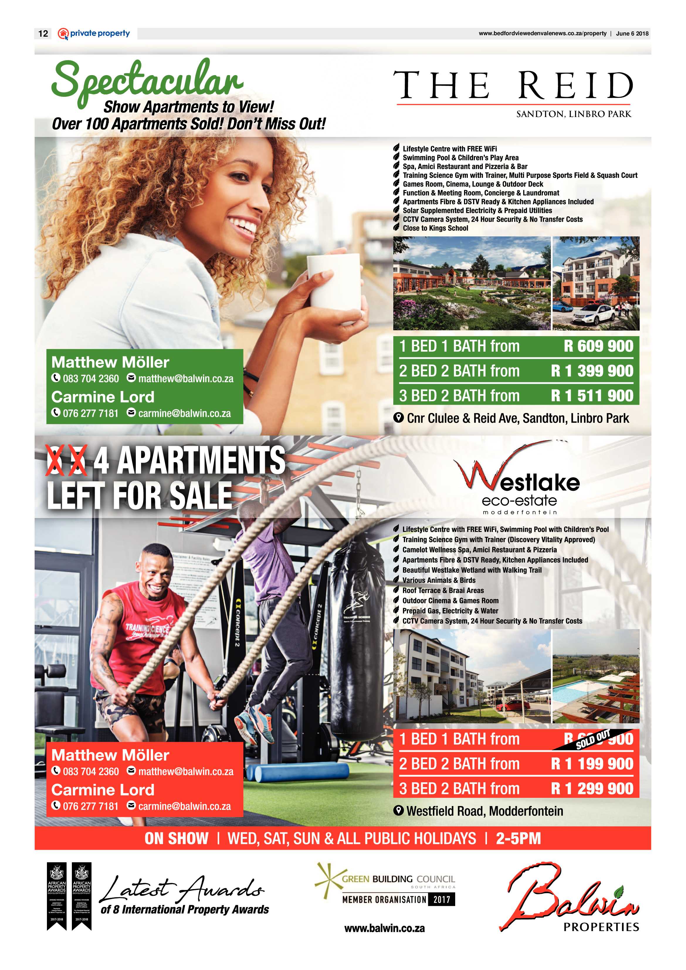 Bedfordview and Edenvale News 06 June 2018 page 12