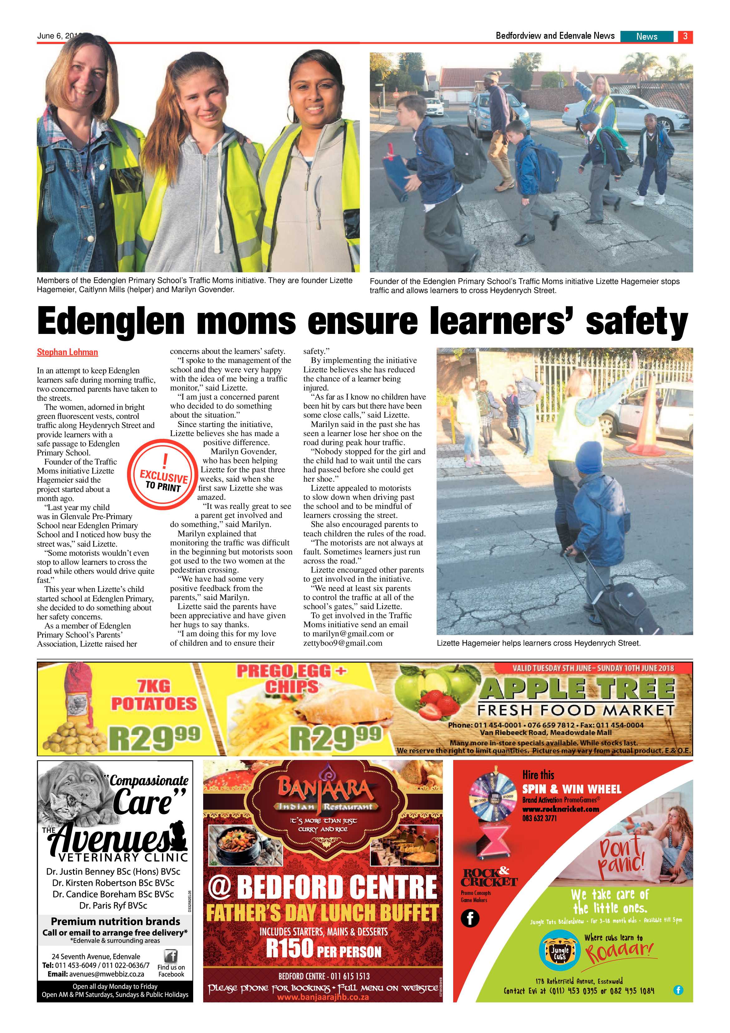 Bedfordview and Edenvale News 06 June 2018 page 3
