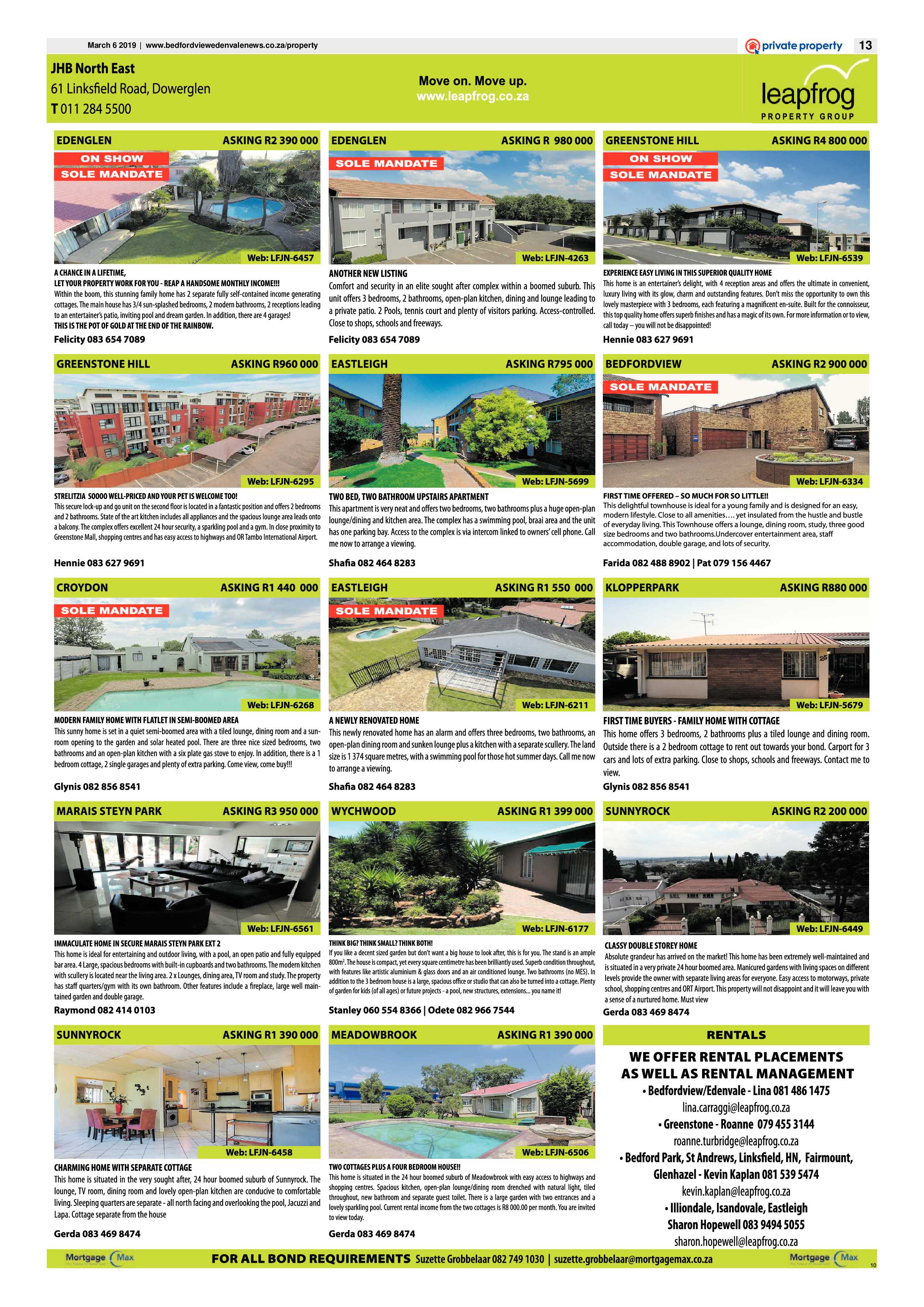 Bedfordview and Edenvale News 06 March 2019 page 13