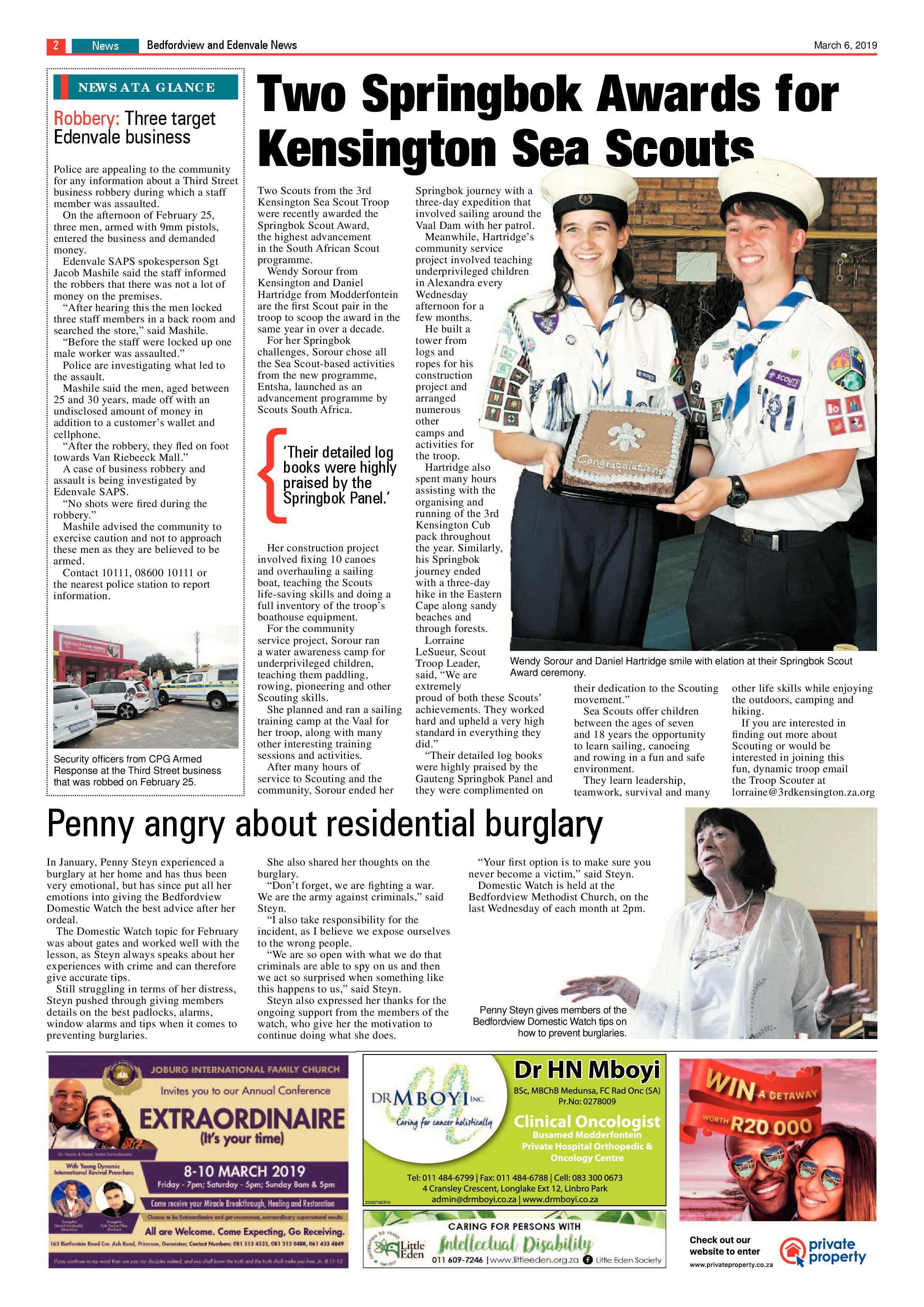 Bedfordview and Edenvale News 06 March 2019 page 2