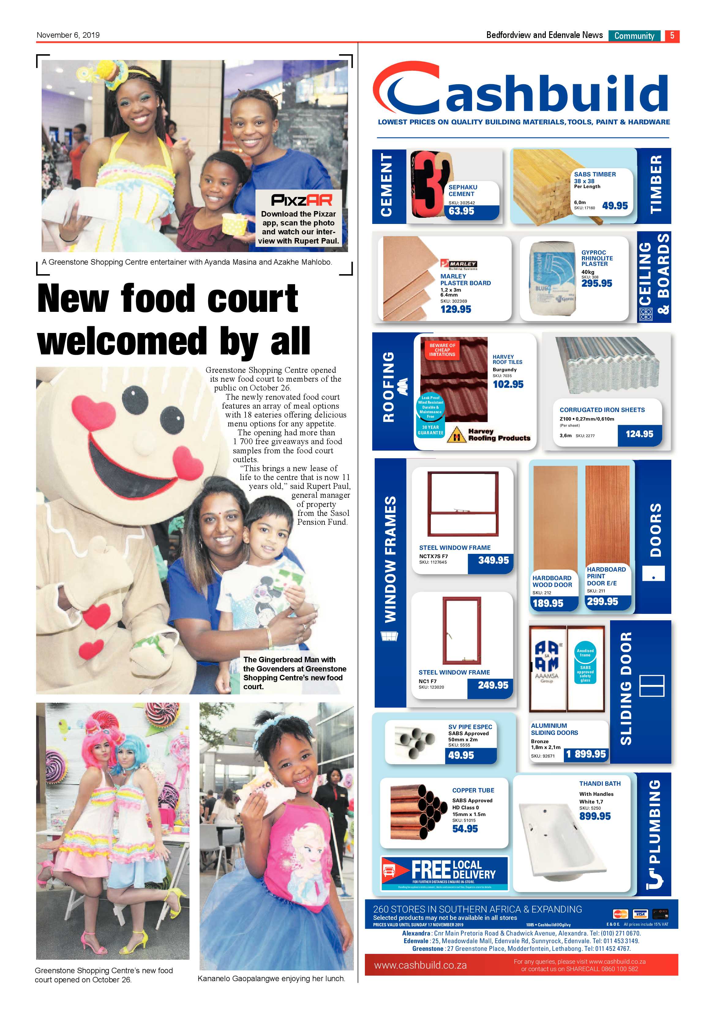 Bedfordview and Edenvale News 06 November 2019 page 5