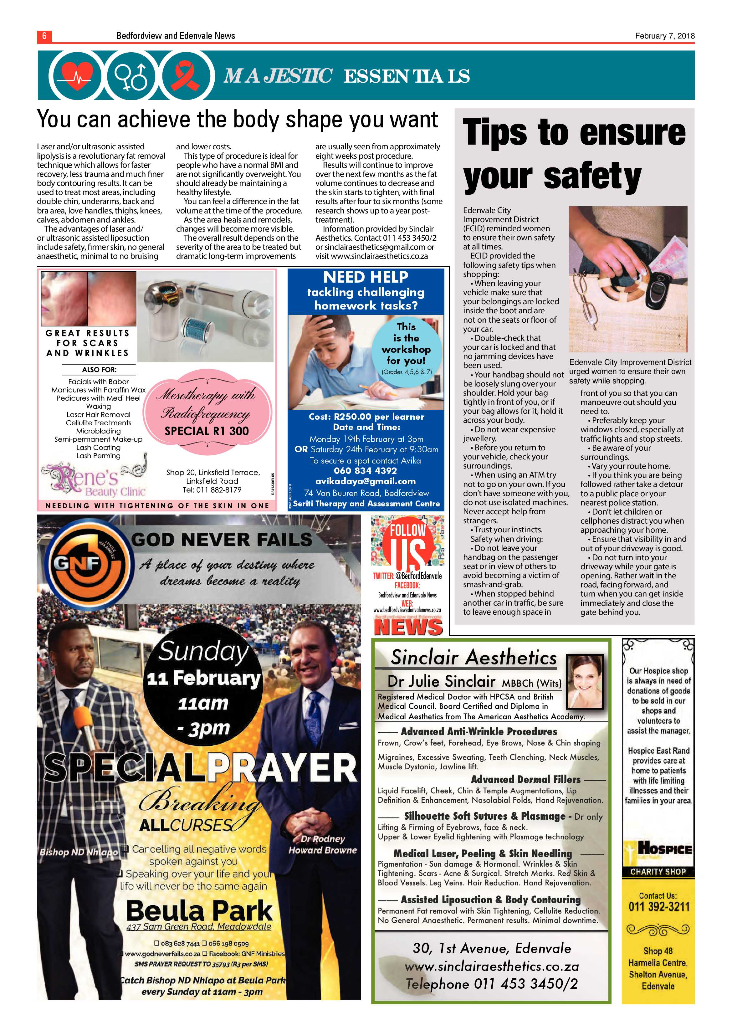 Bedfordview and Edenvale News 07 February 2018 page 6