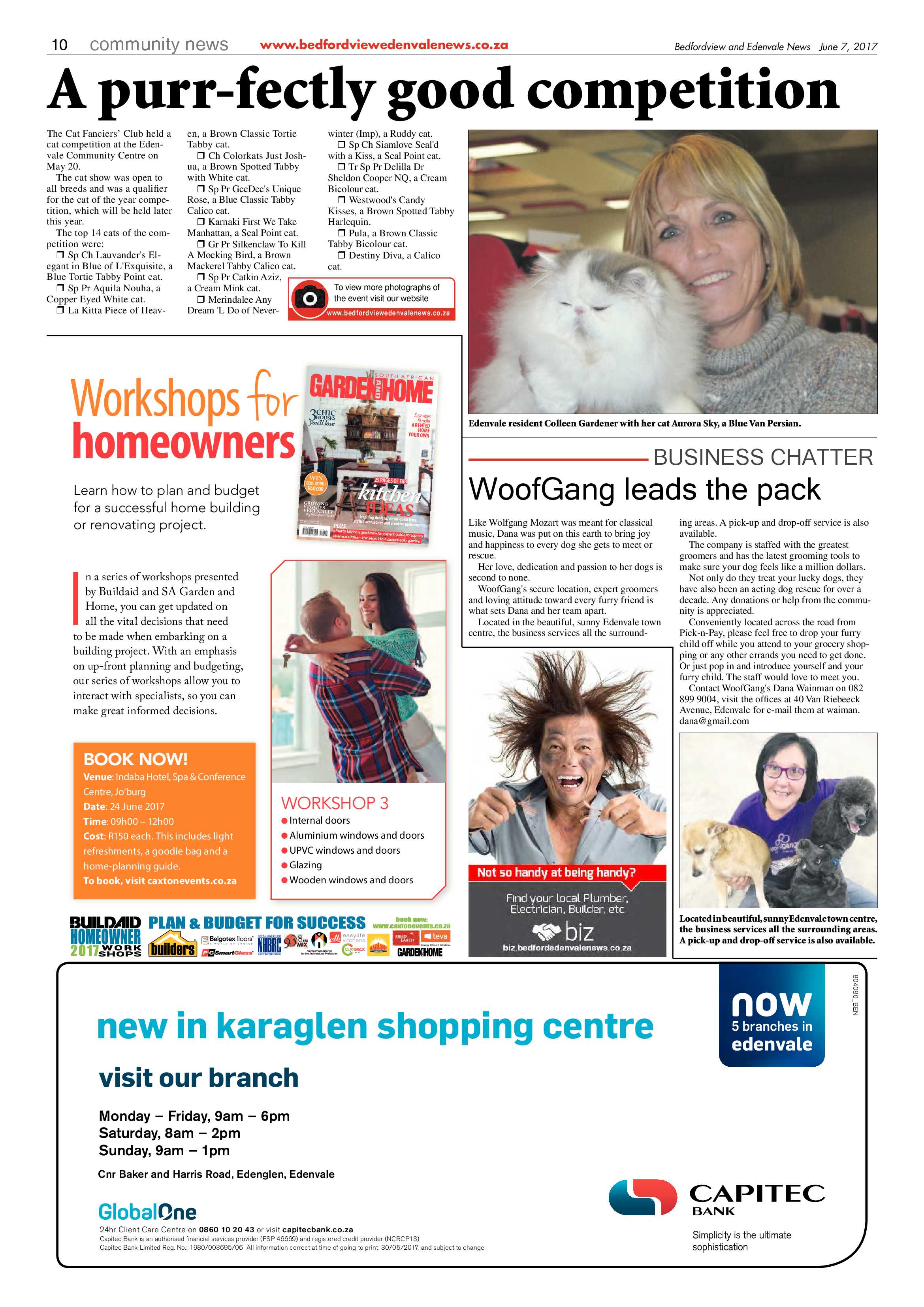 Bedfordview and Edenvale News 07 June 2017 page 10