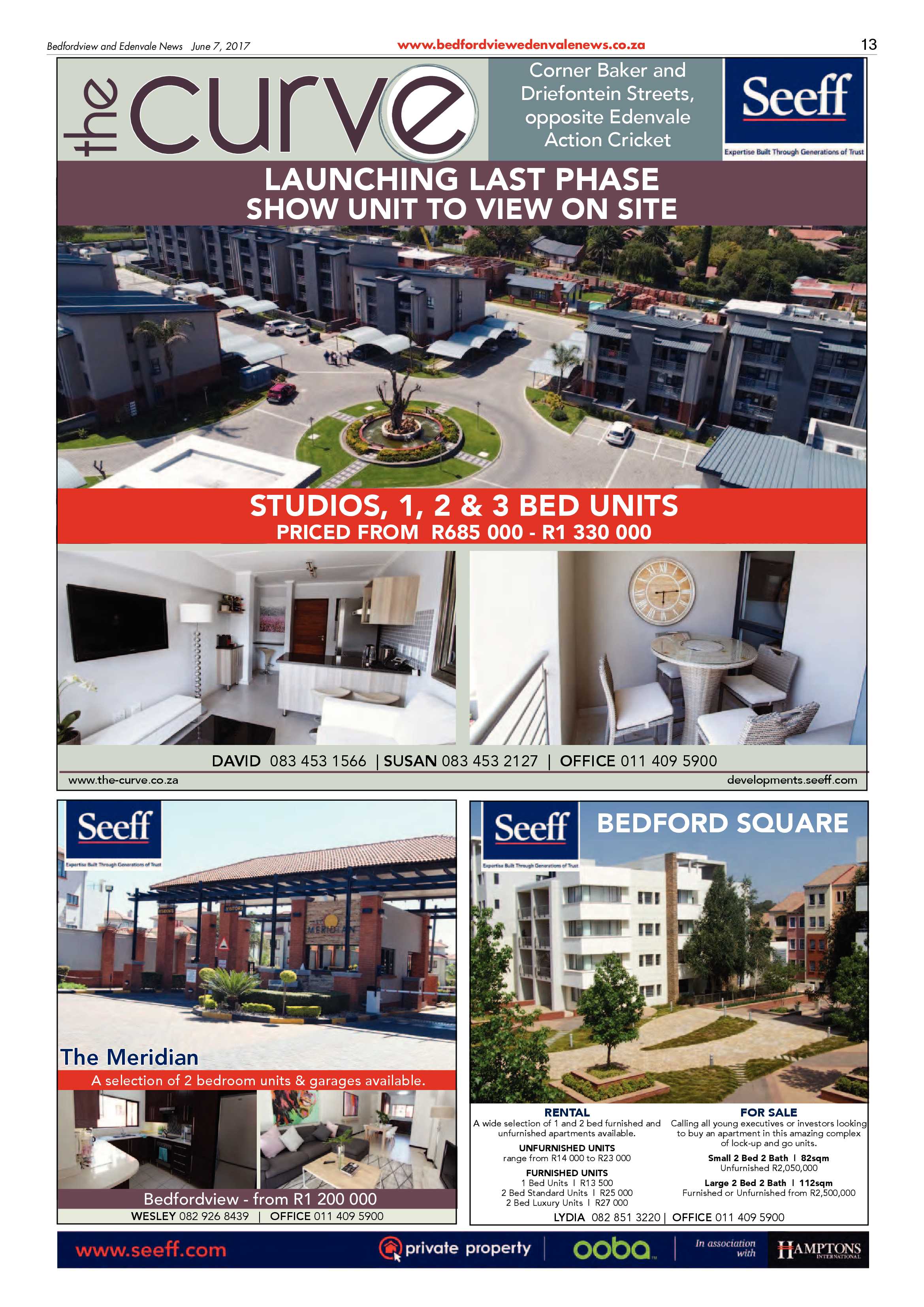 Bedfordview and Edenvale News 07 June 2017 page 13