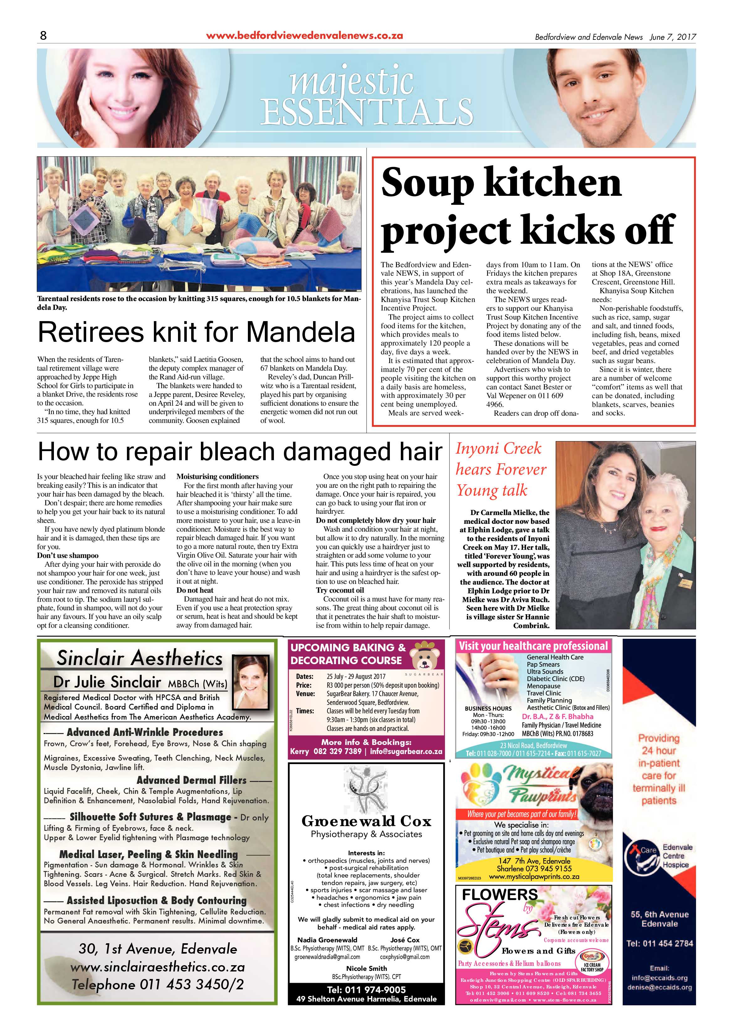 Bedfordview and Edenvale News 07 June 2017 page 8
