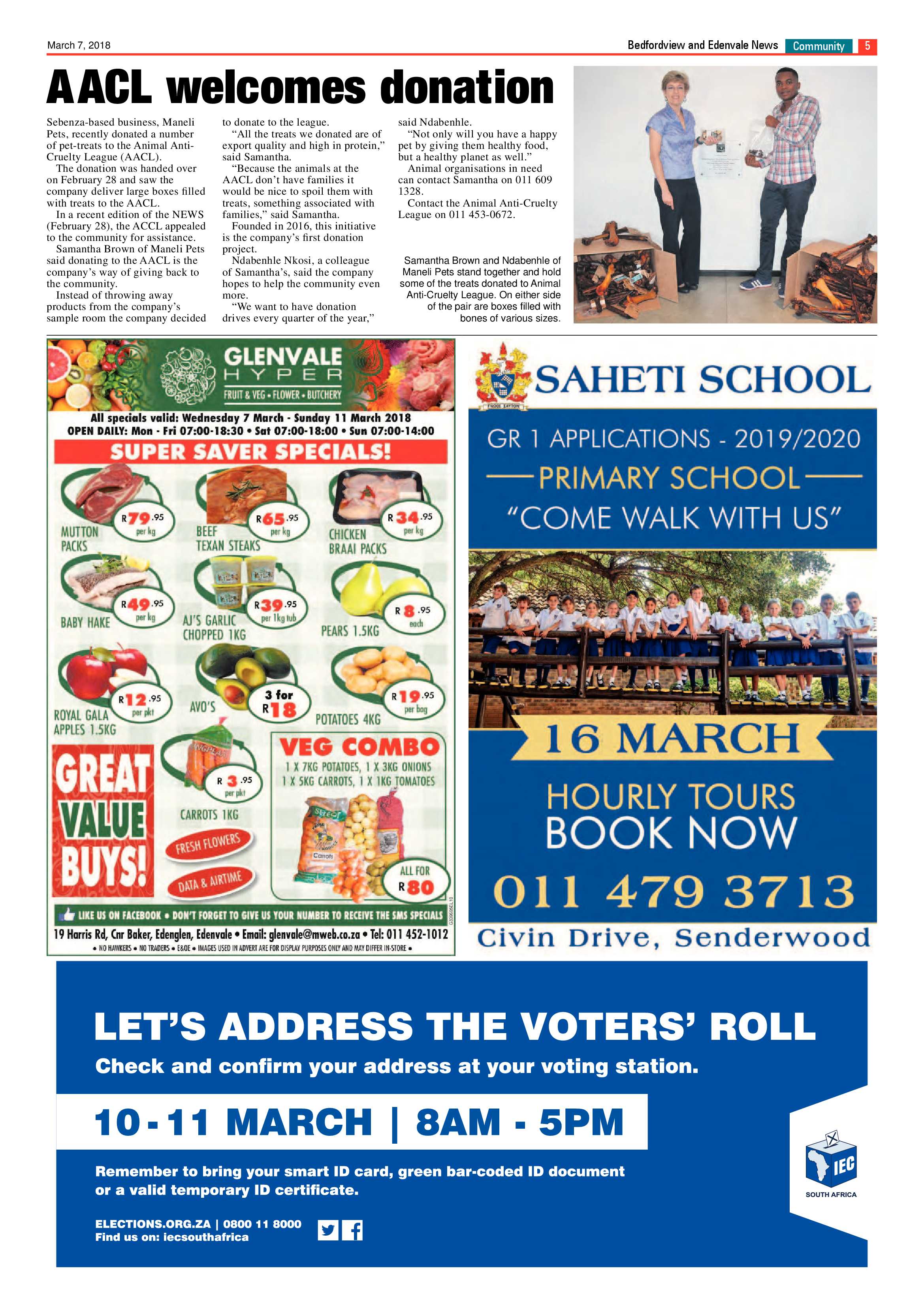 Bedfordview and Edenvale News 07 March 2018 page 5