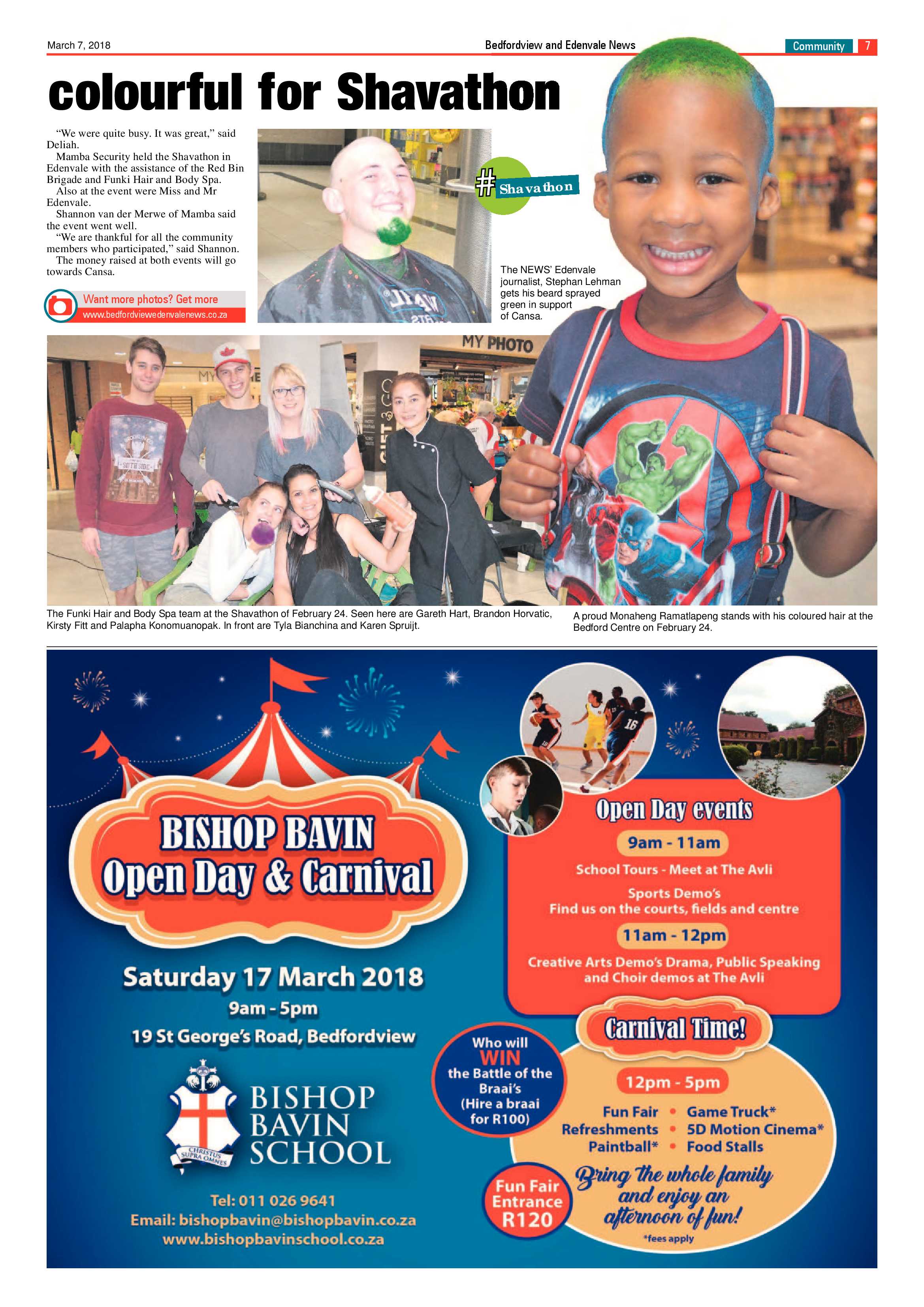 Bedfordview and Edenvale News 07 March 2018 page 7