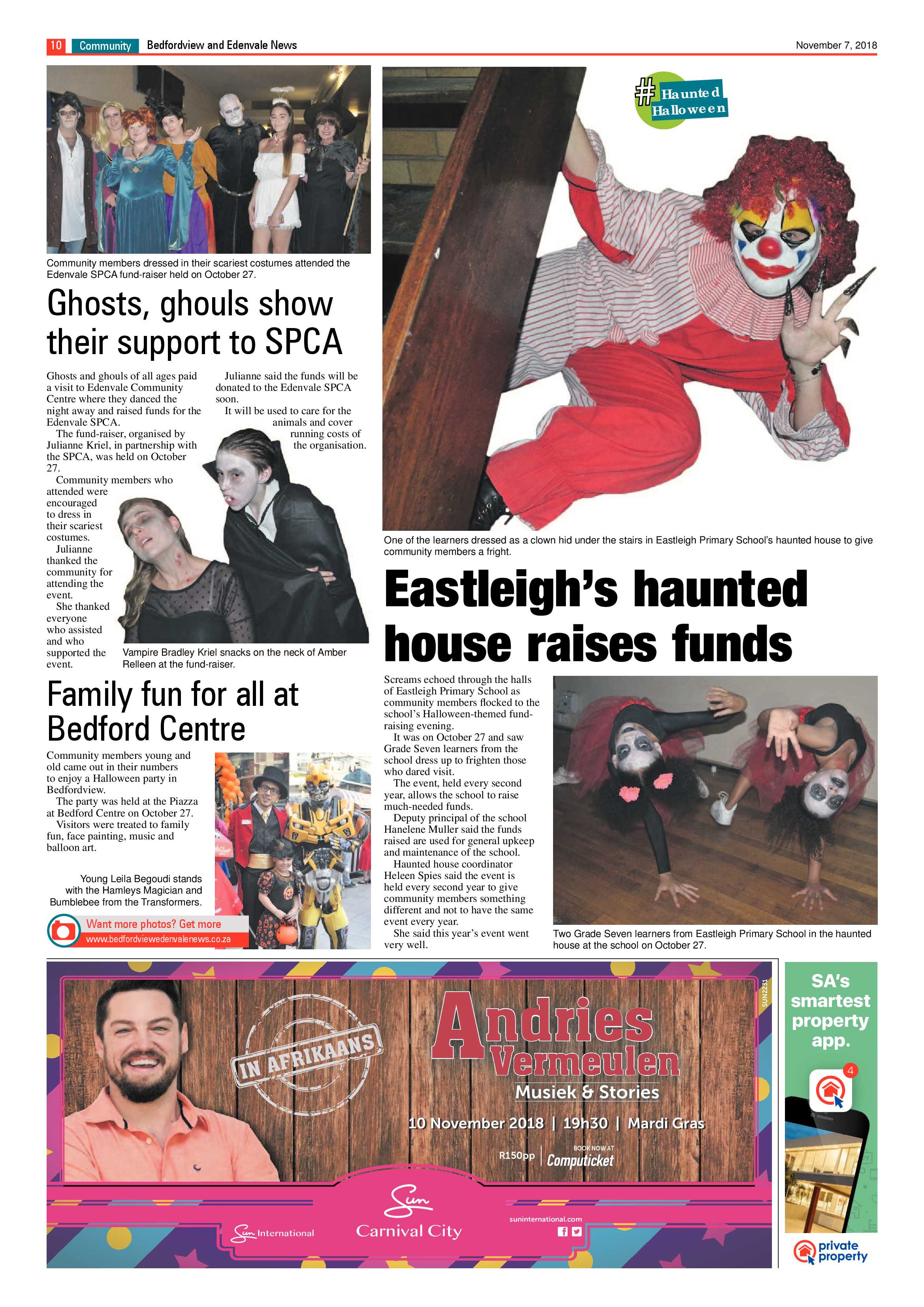Bedfordview and Edenvale News 07 November 2018 page 10