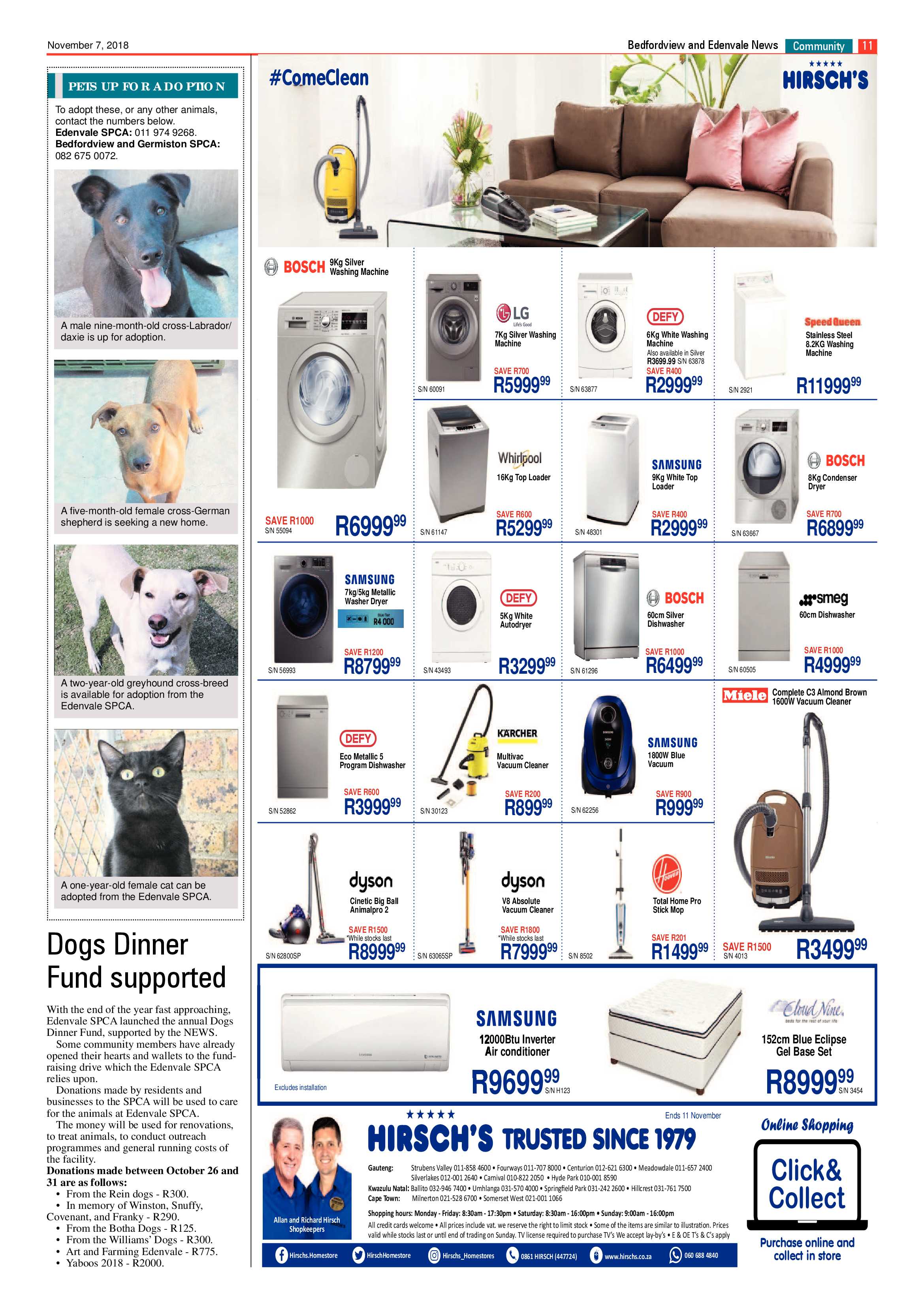 Bedfordview and Edenvale News 07 November 2018 page 11