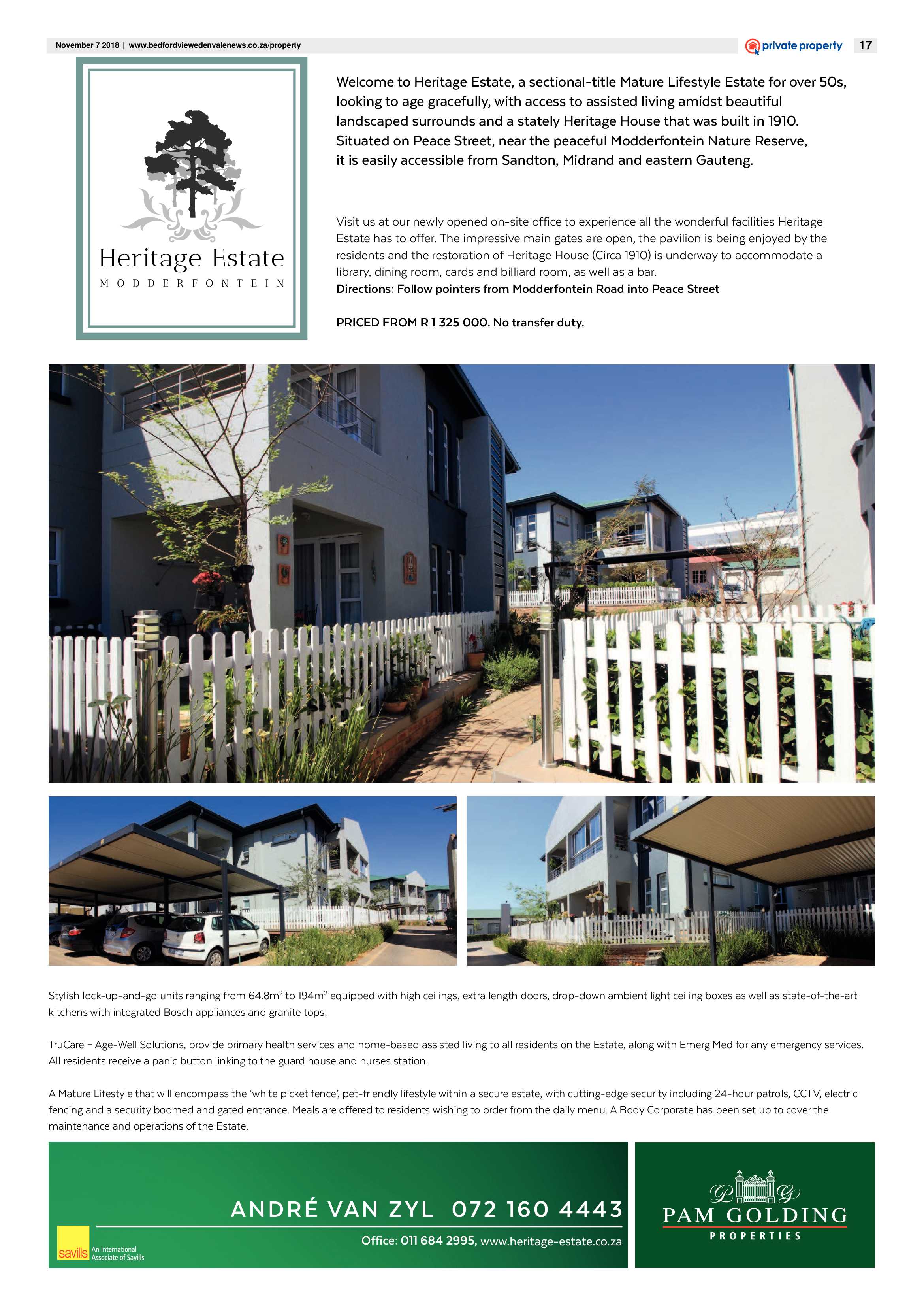 Bedfordview and Edenvale News 07 November 2018 page 17
