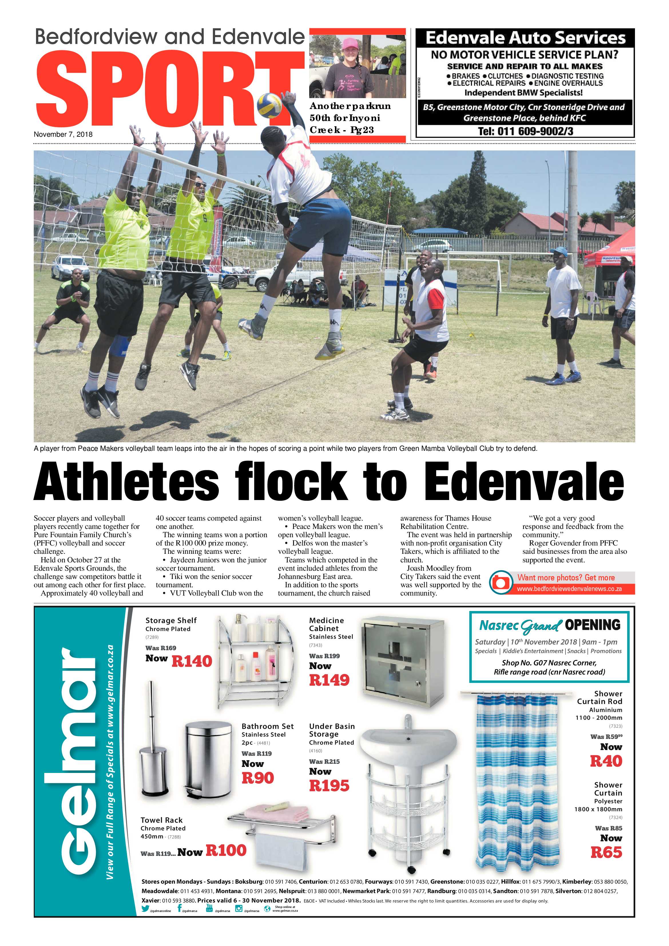 Bedfordview and Edenvale News 07 November 2018 page 24