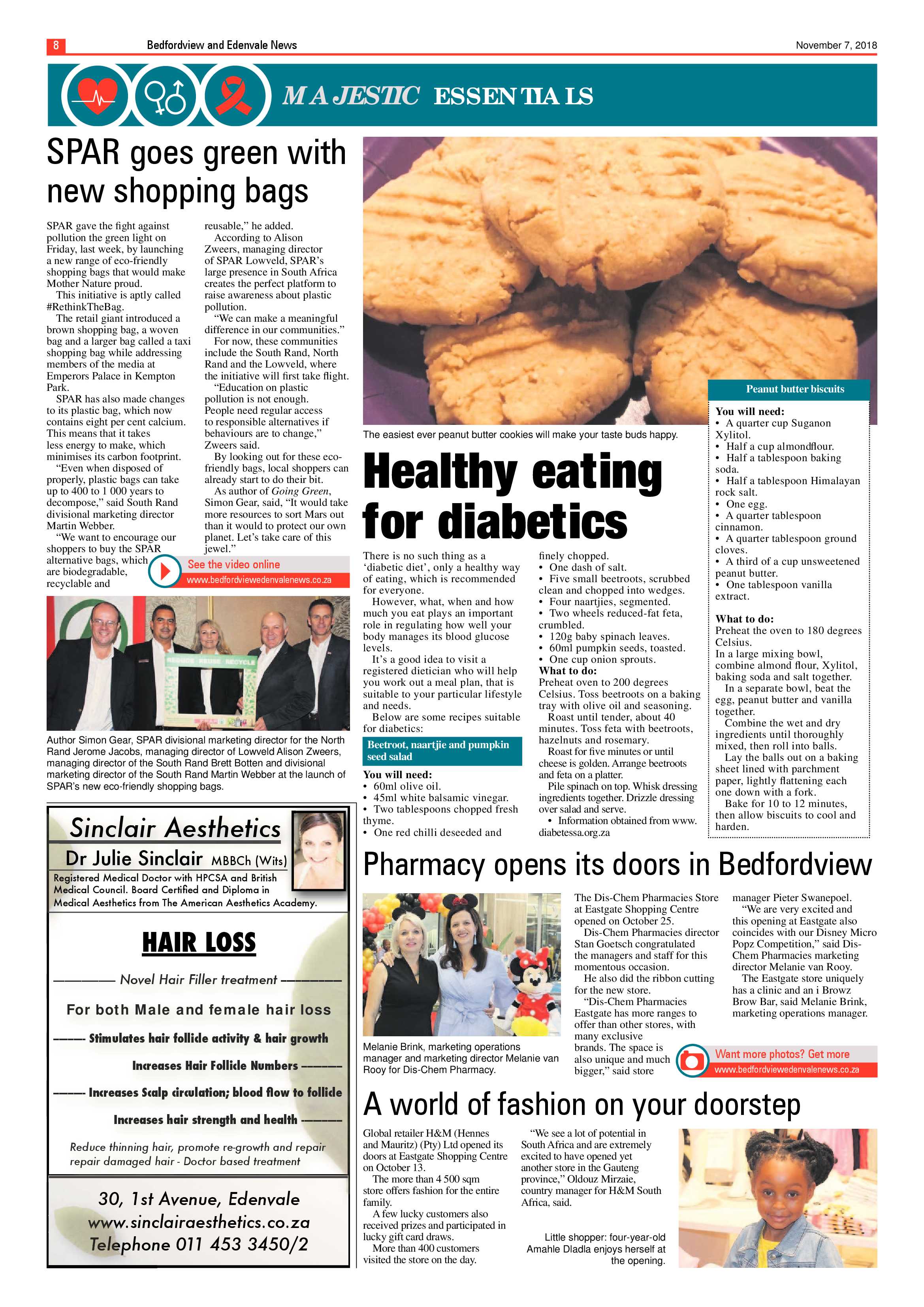 Bedfordview and Edenvale News 07 November 2018 page 8