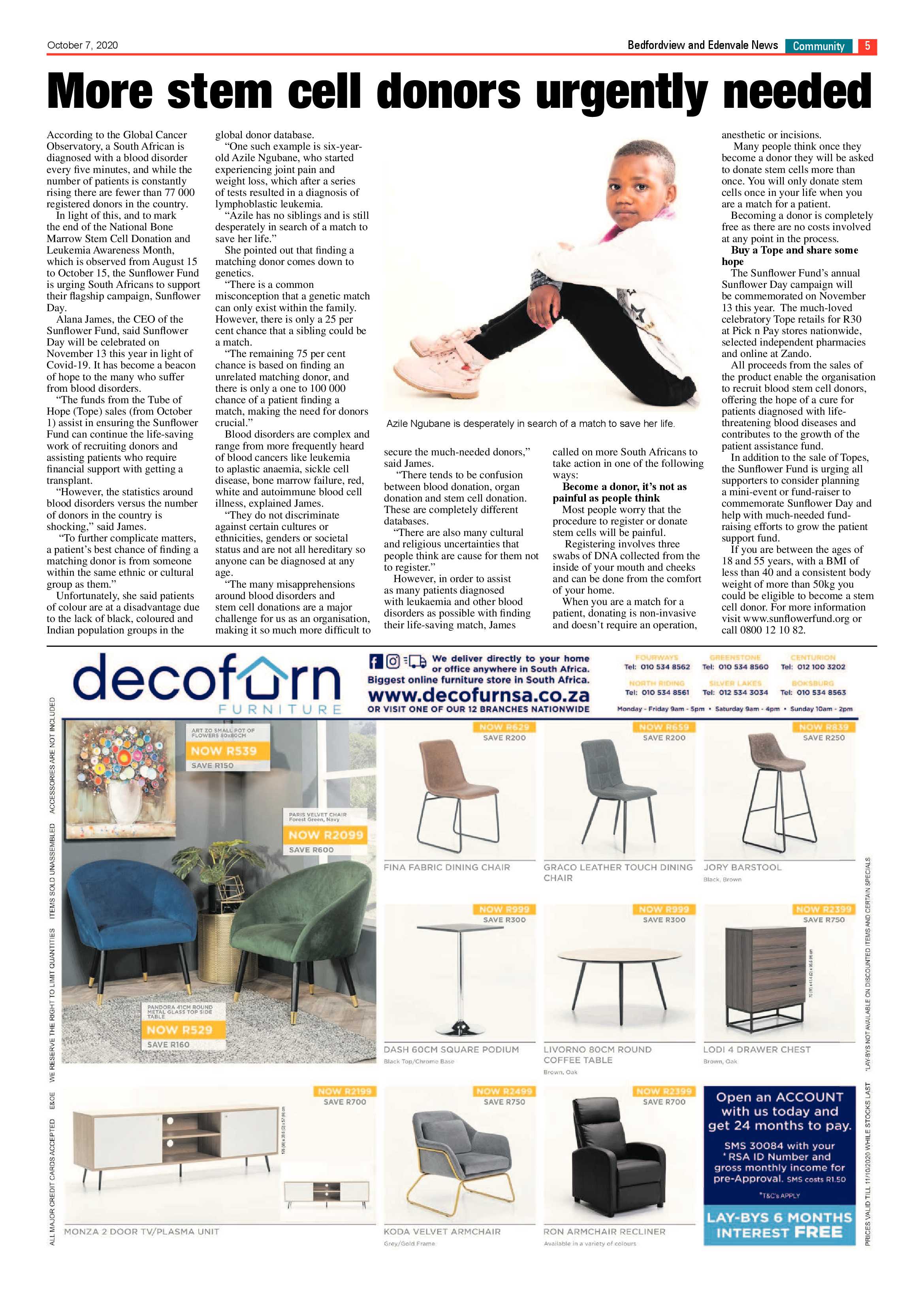 Bedfordview and Edenvale News 07 October 2020 page 5