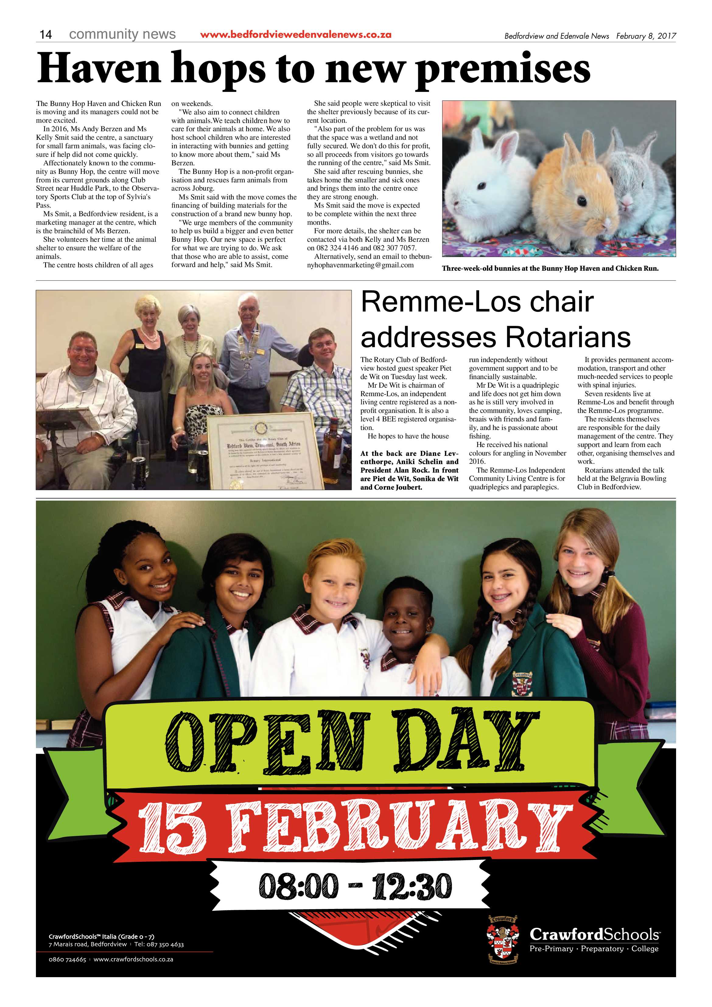 Bedfordview and Edenvale News 08 February 2017 page 14