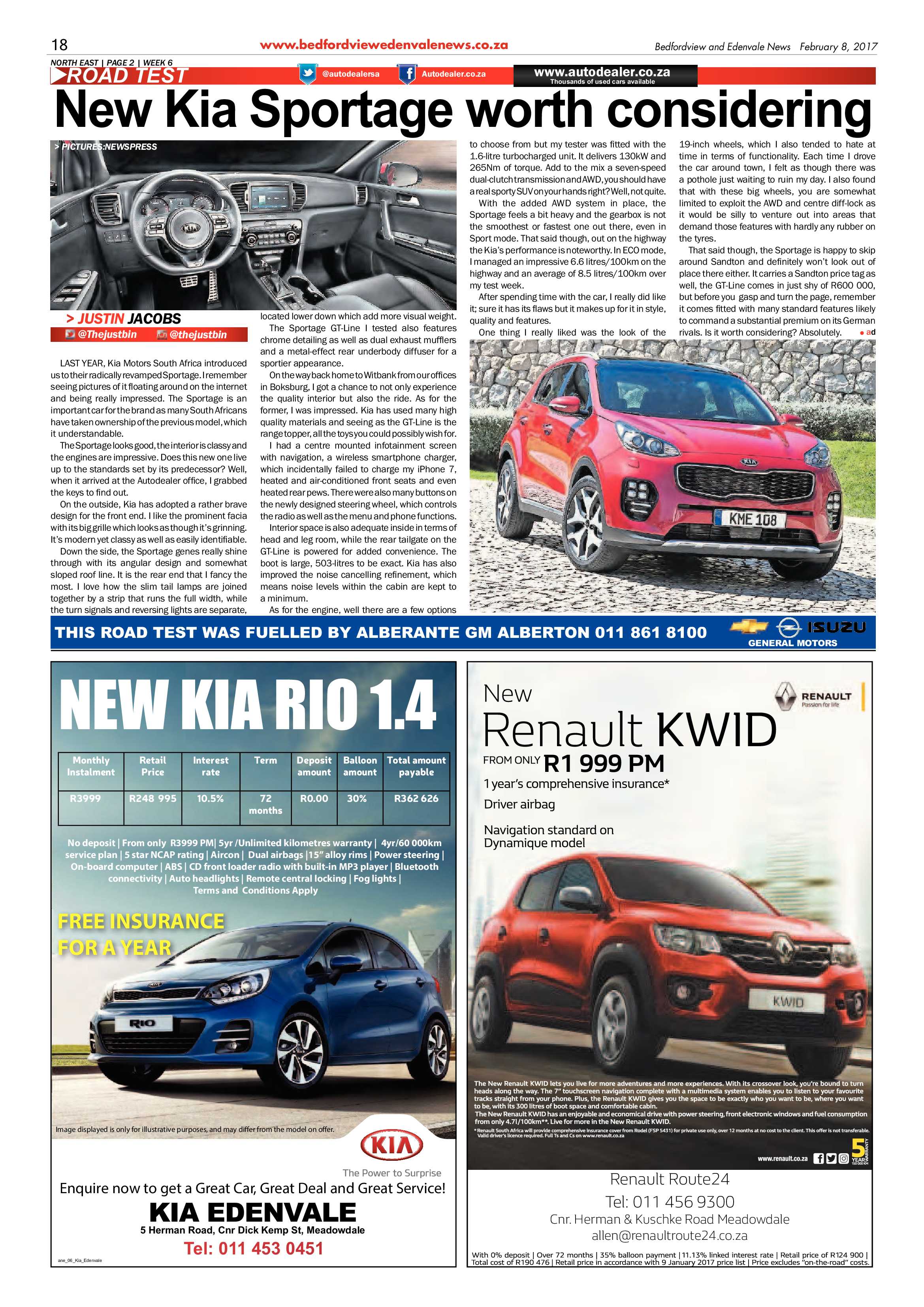 Bedfordview and Edenvale News 08 February 2017 page 18