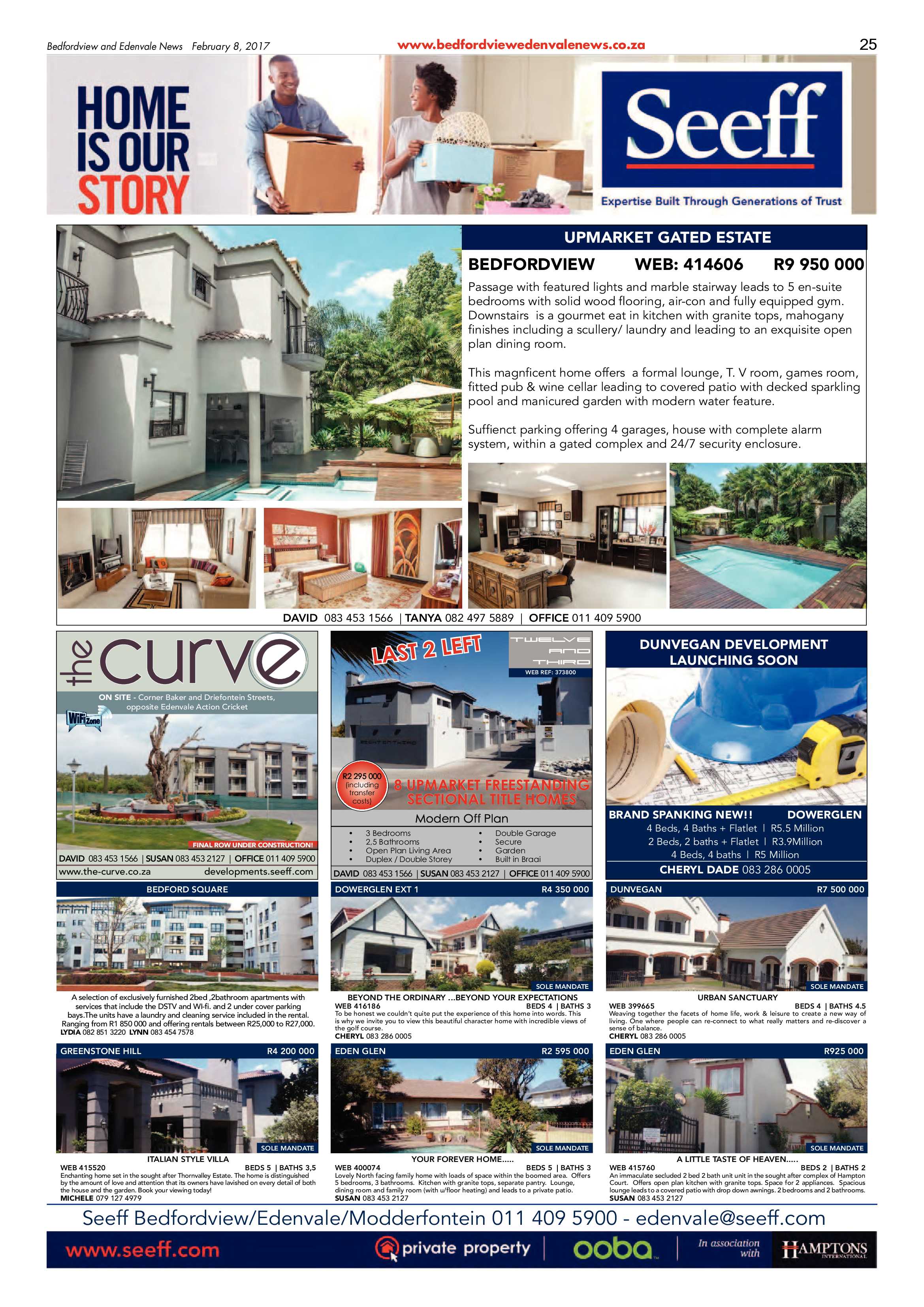 Bedfordview and Edenvale News 08 February 2017 page 25