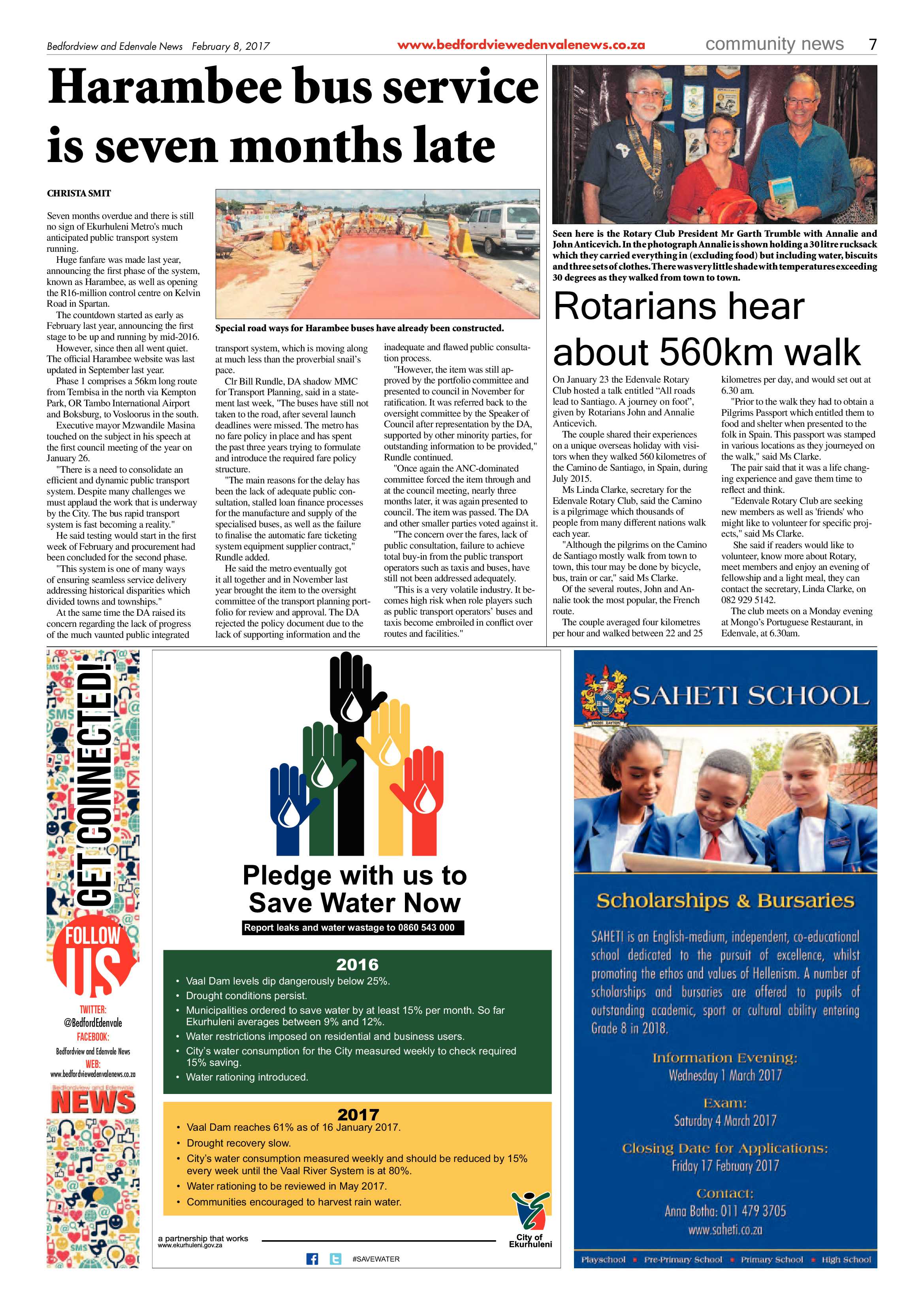 Bedfordview and Edenvale News 08 February 2017 page 7