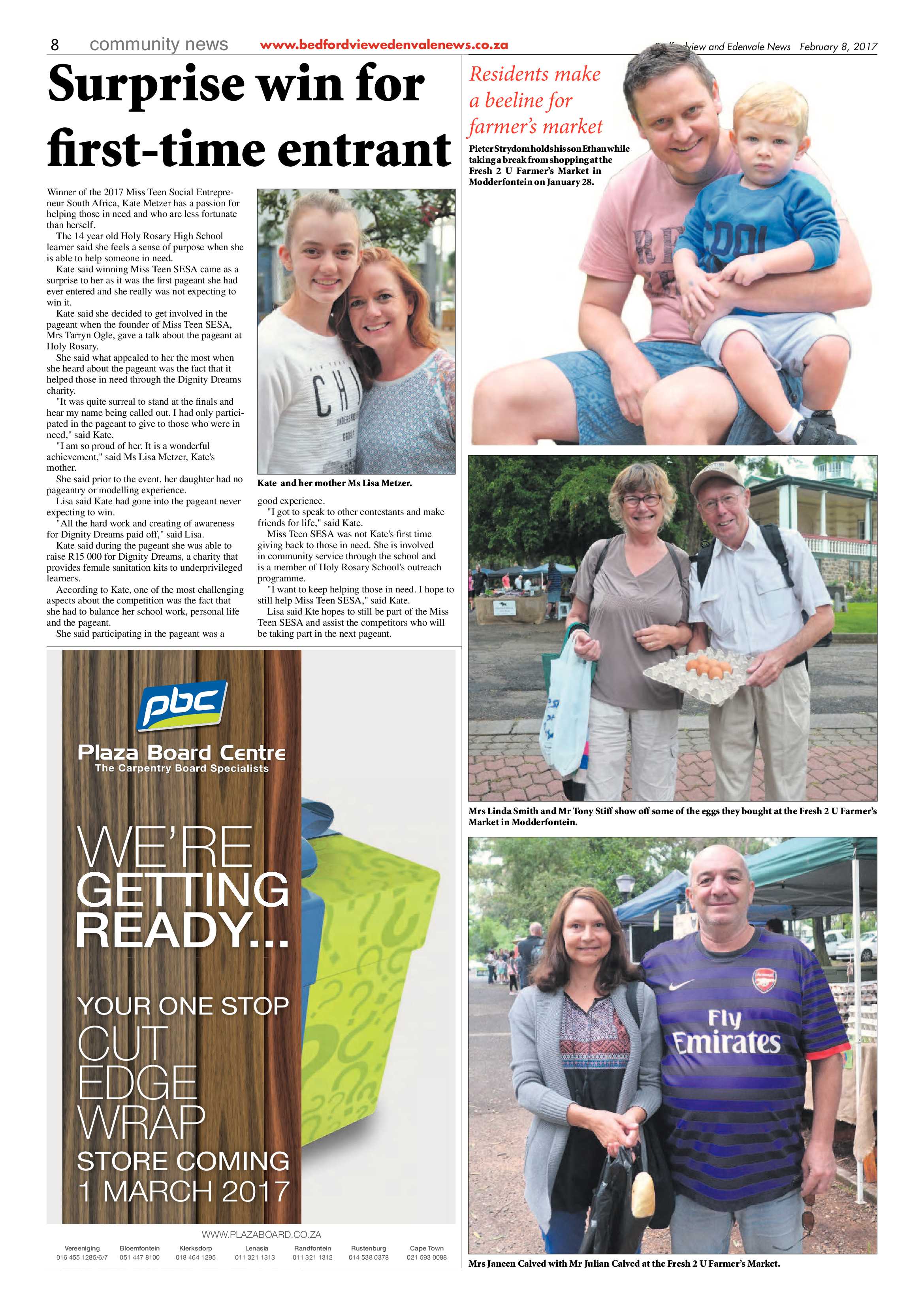 Bedfordview and Edenvale News 08 February 2017 page 8