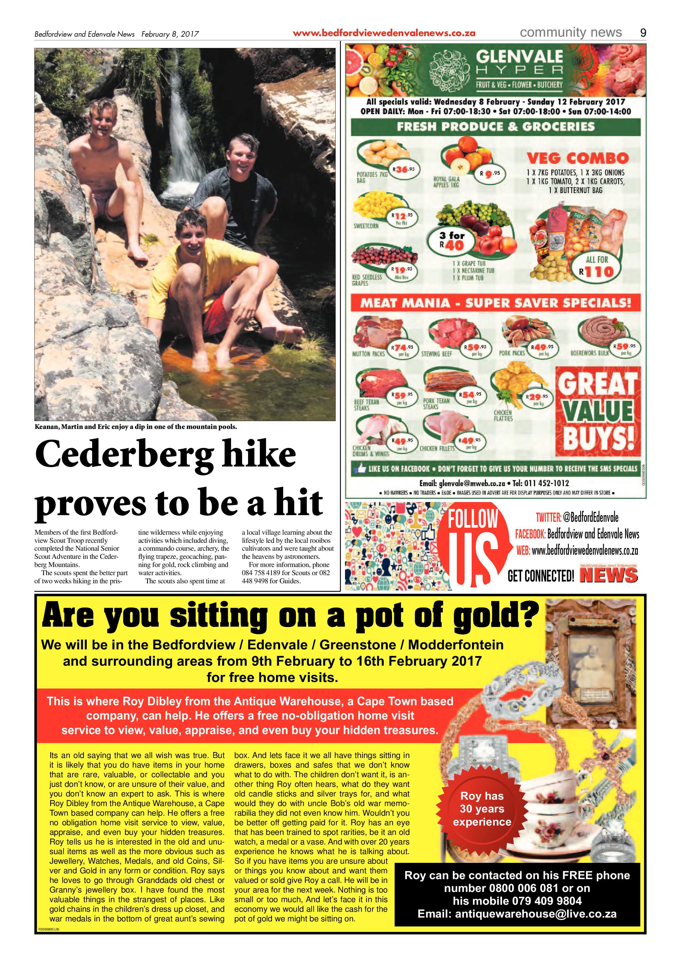 Bedfordview and Edenvale News 08 February 2017 page 9