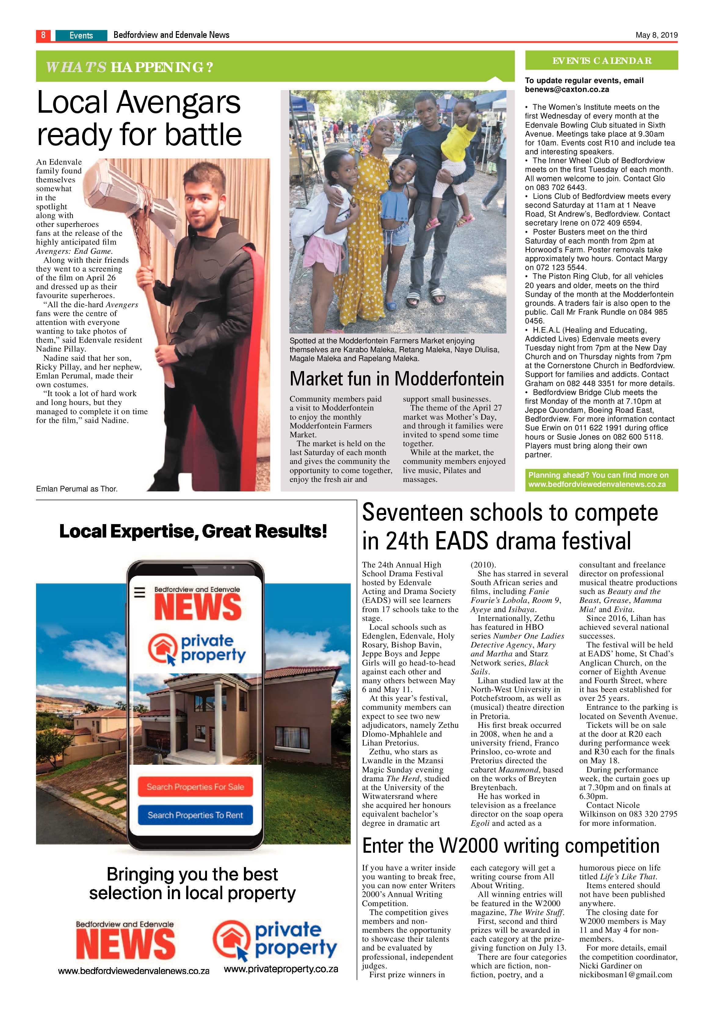Bedfordview and Edenvale News 08 May 2019 page 8