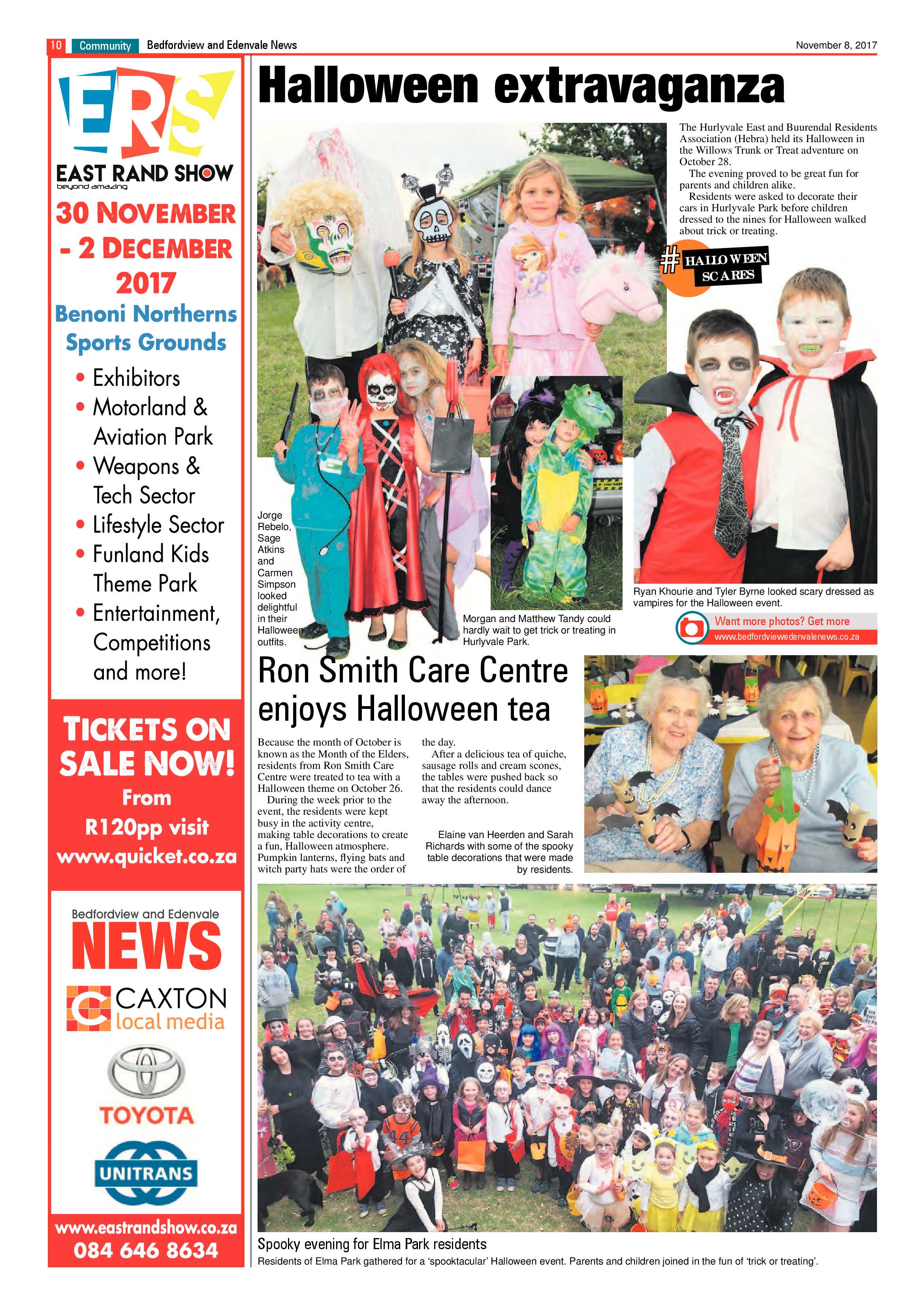 Bedfordview and Edenvale News 08 November 2017 page 10