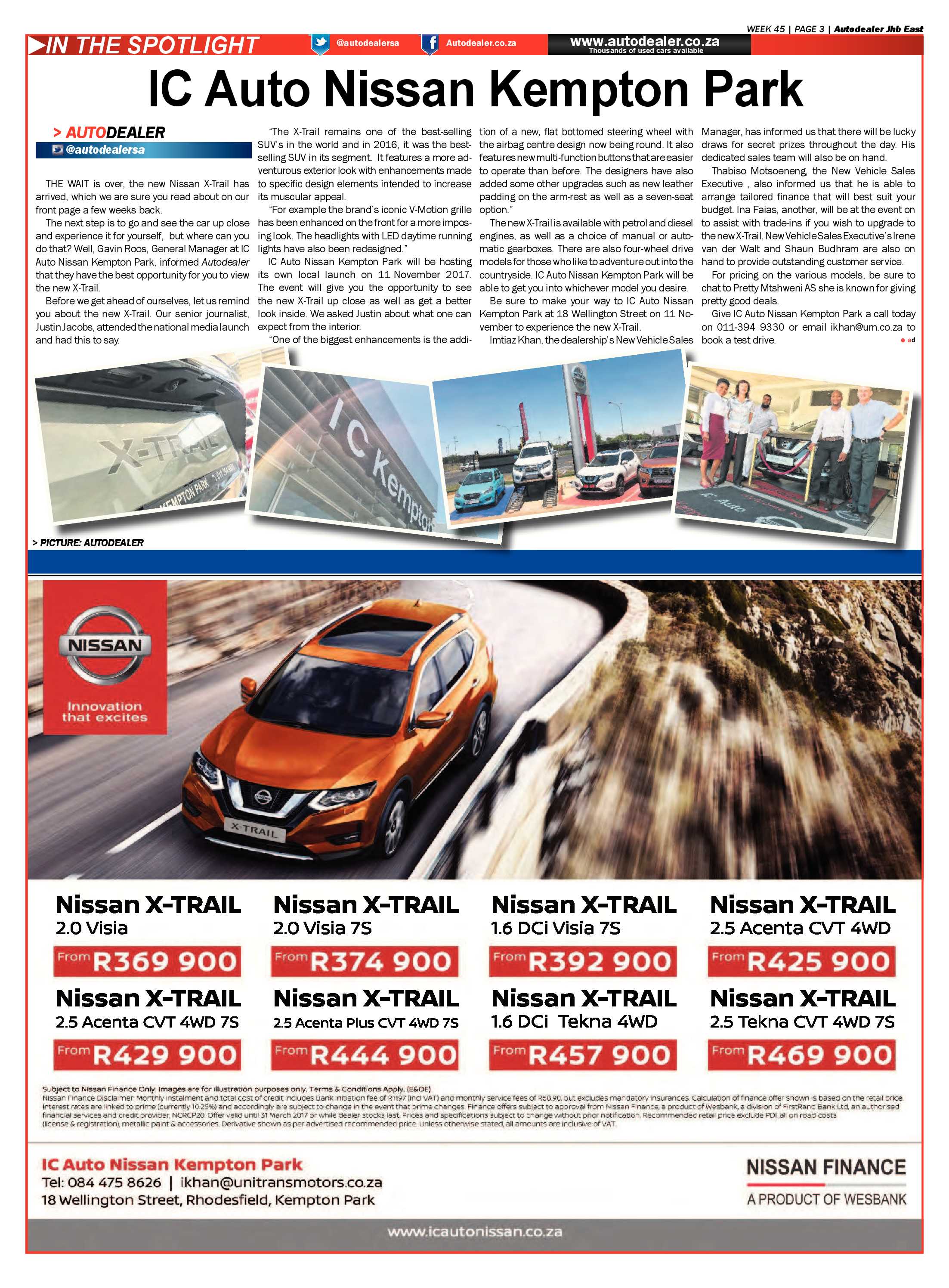 Bedfordview and Edenvale News 08 November 2017 page 27
