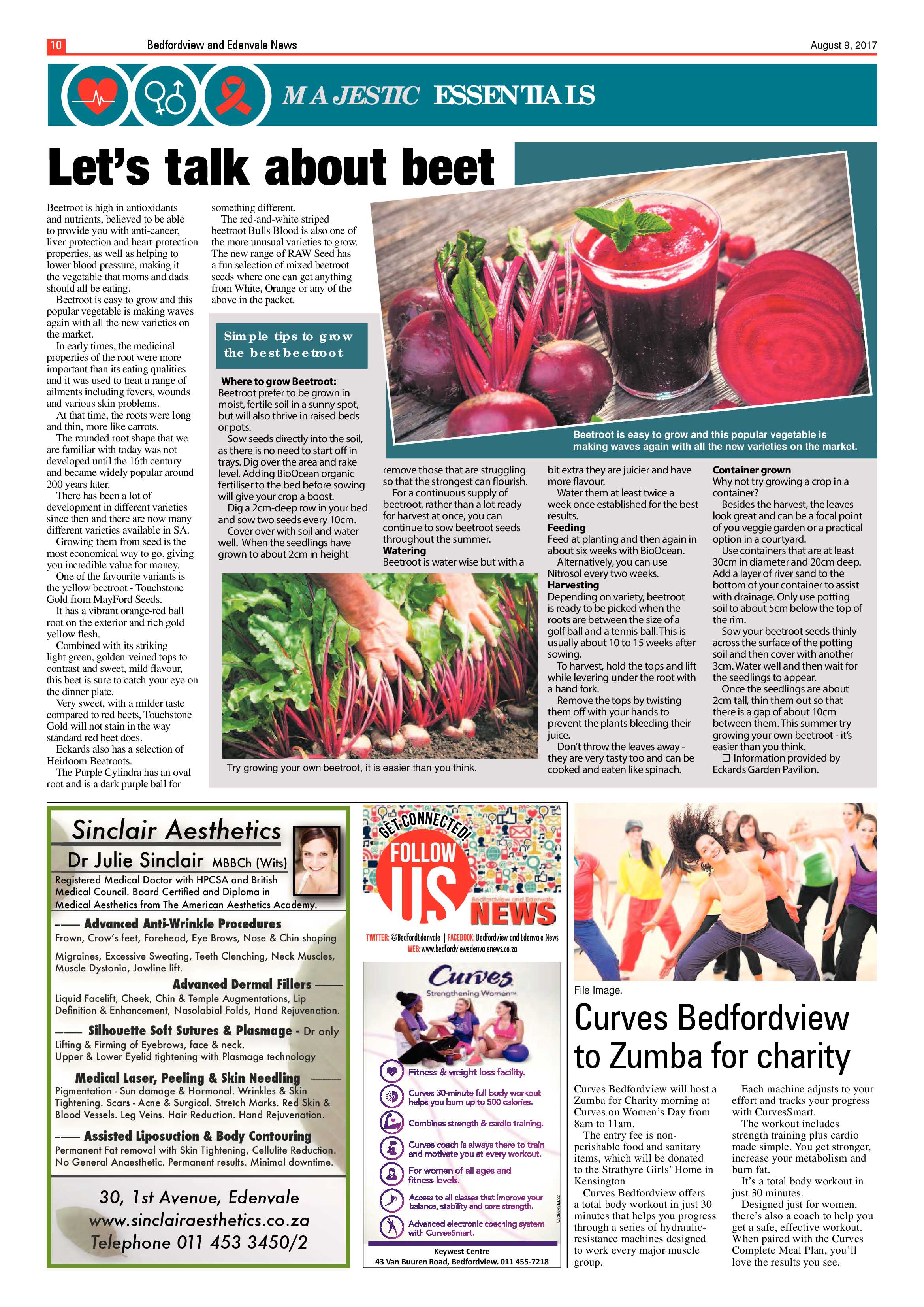 Bedfordview and Edenvale News 09 August 2017 page 10