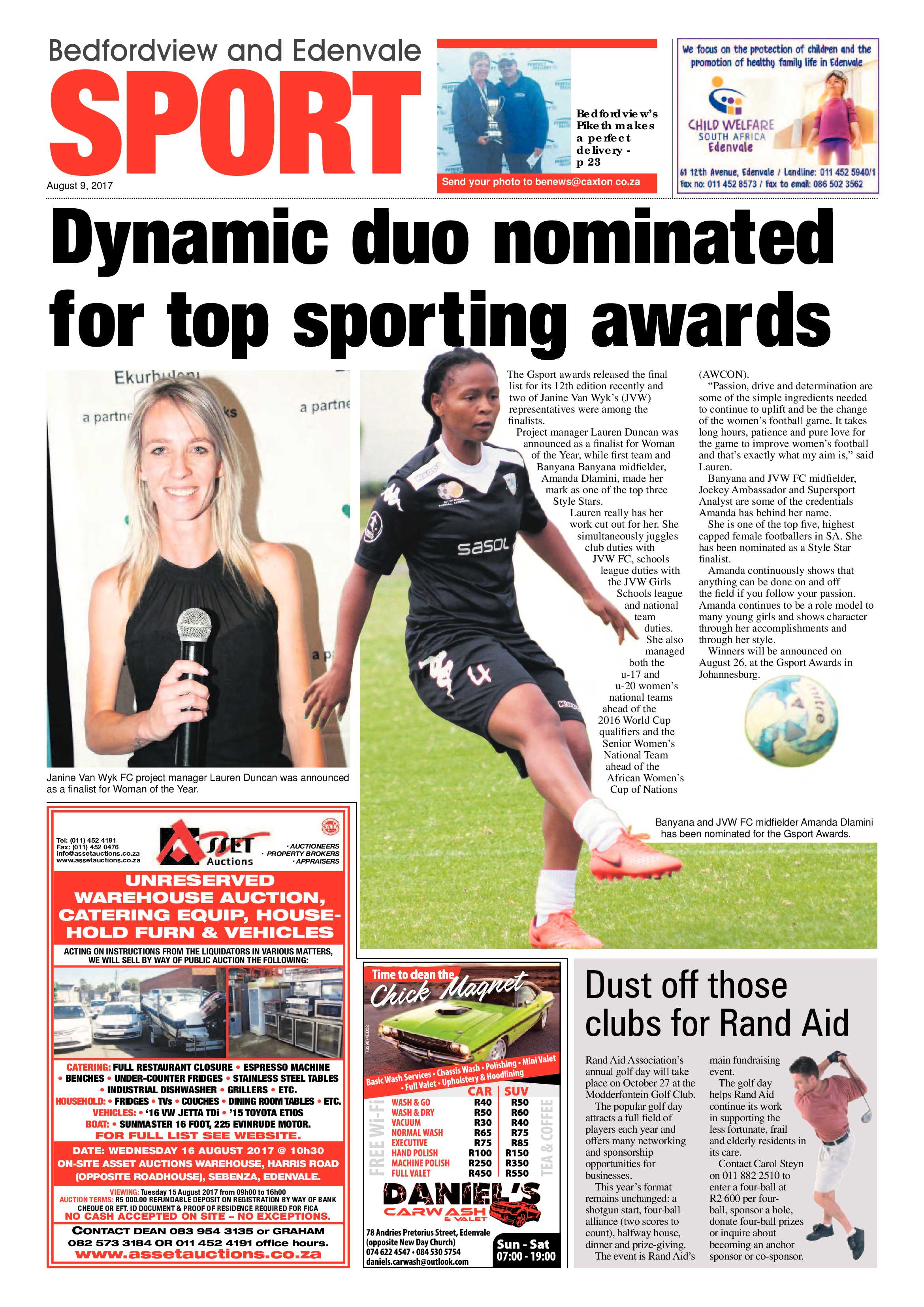 Bedfordview and Edenvale News 09 August 2017 page 24