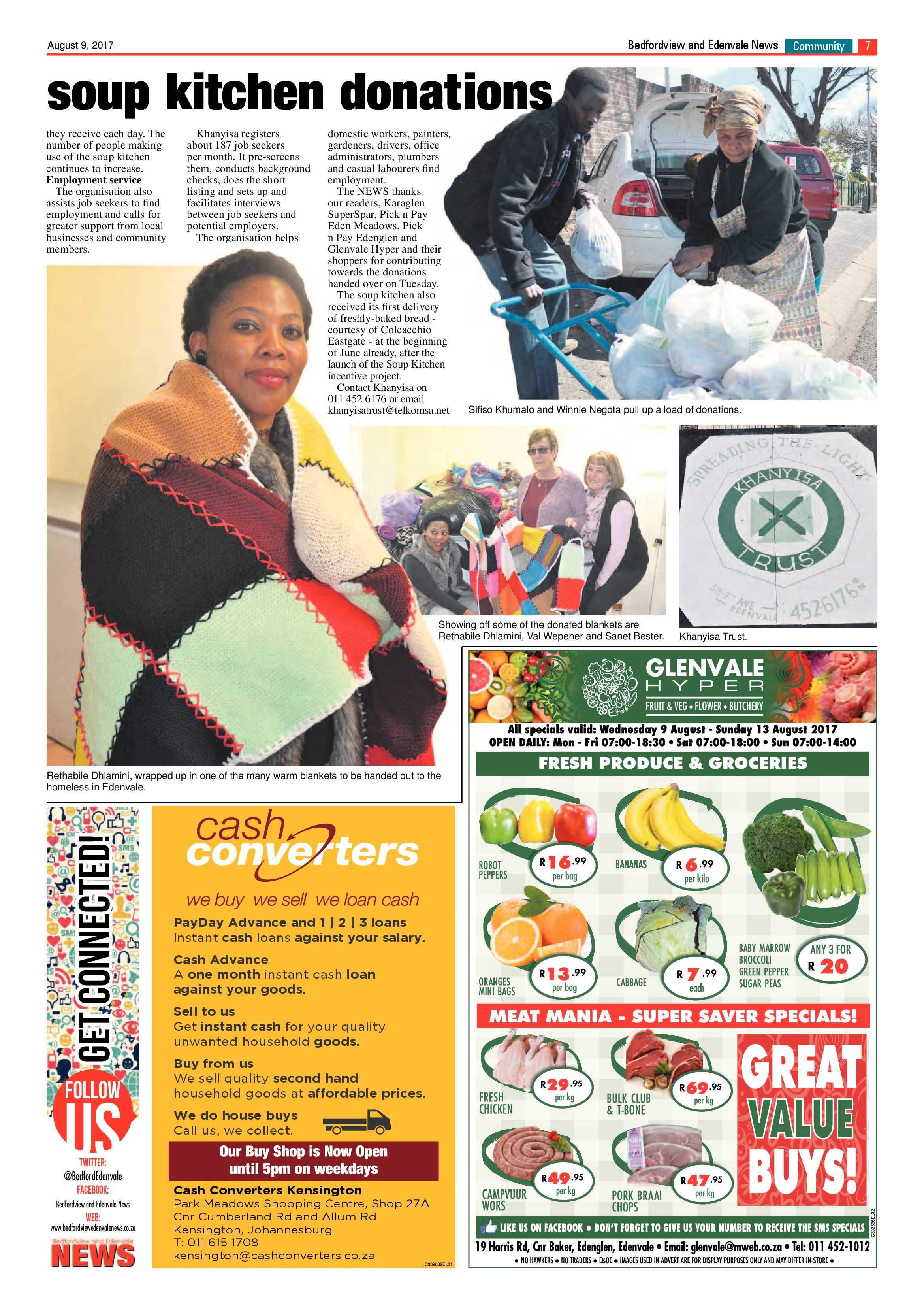 Bedfordview and Edenvale News 09 August 2017 page 7