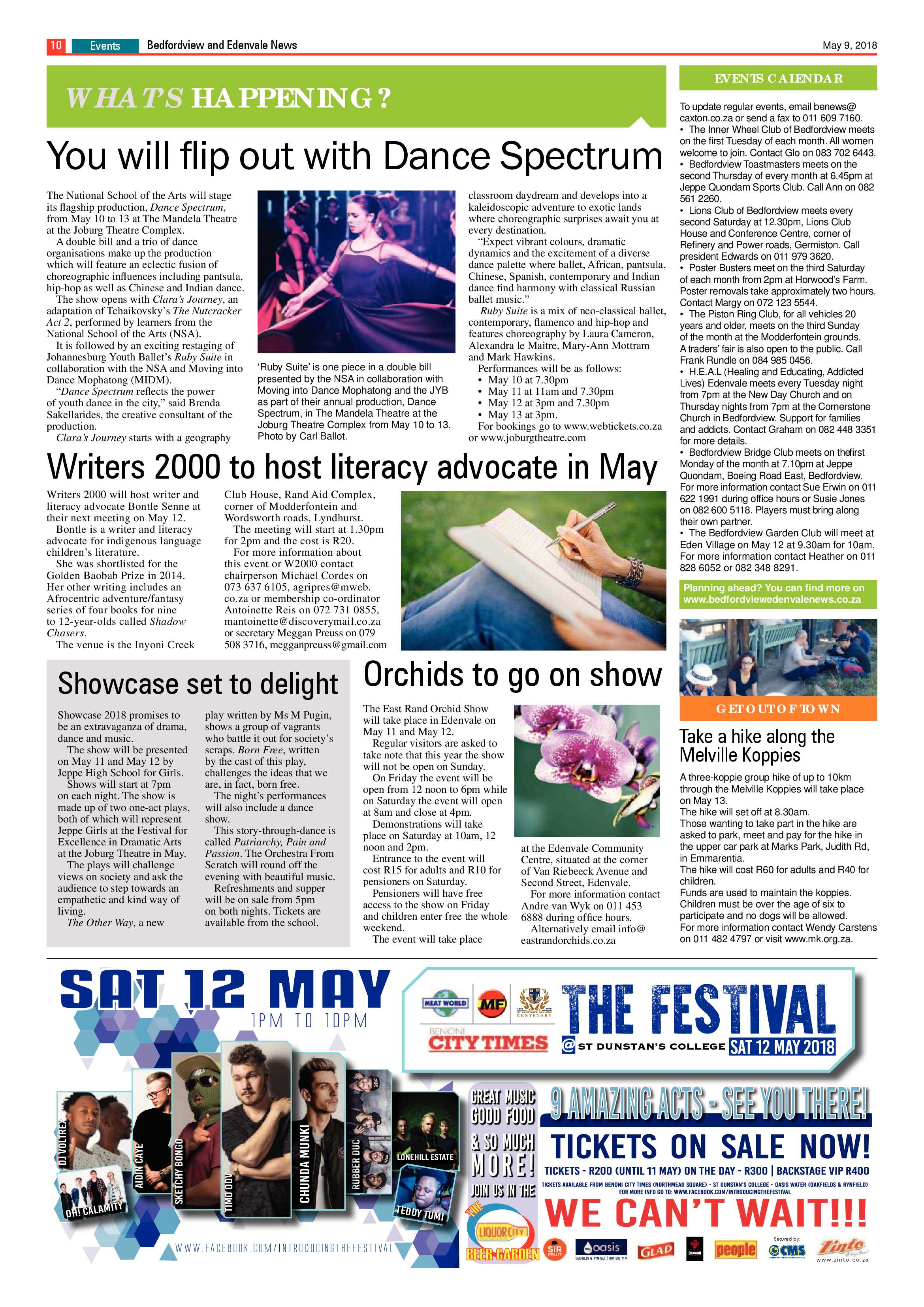 Bedfordview and Edenvale News 09 May 2018 page 10