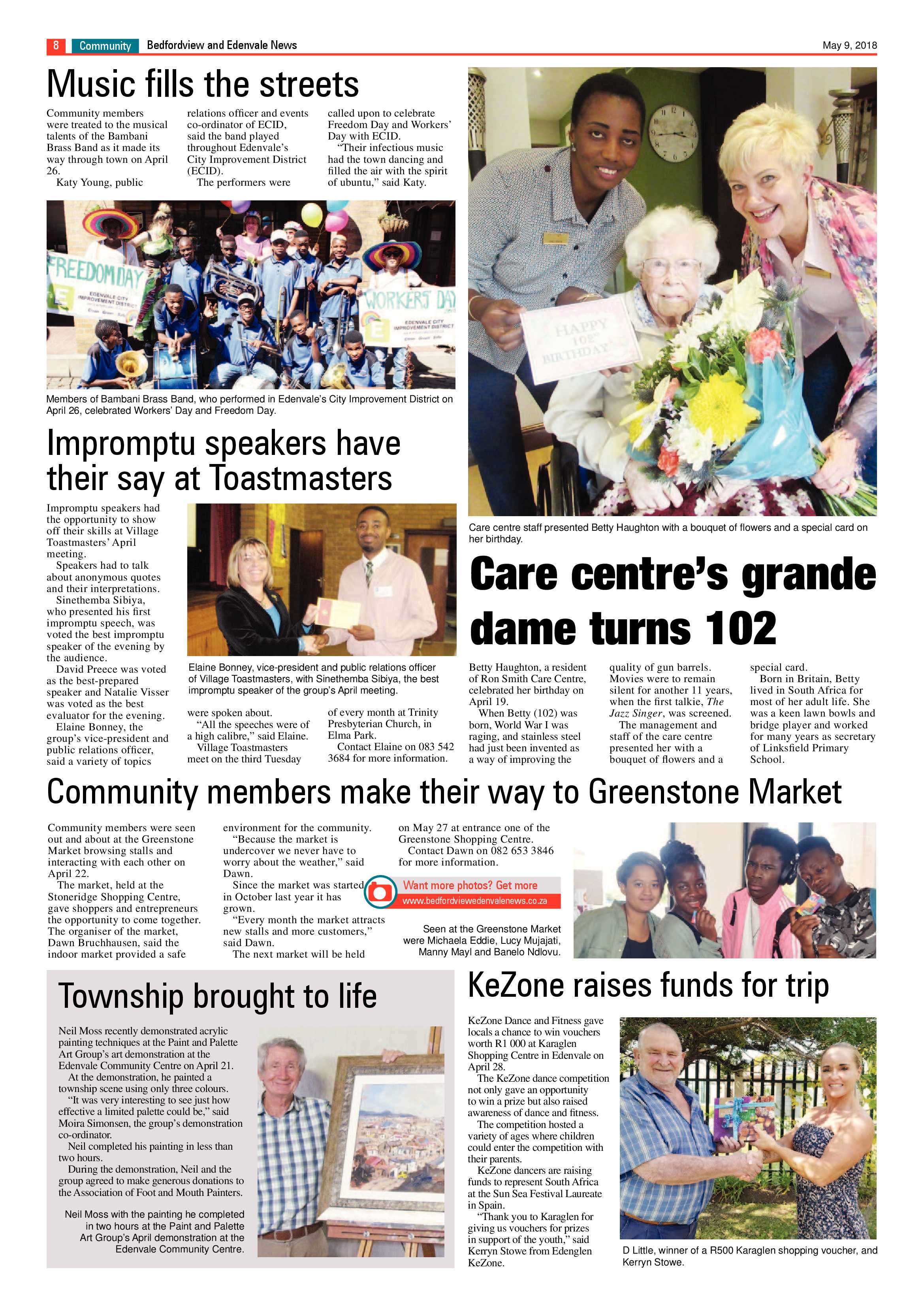 Bedfordview and Edenvale News 09 May 2018 page 8