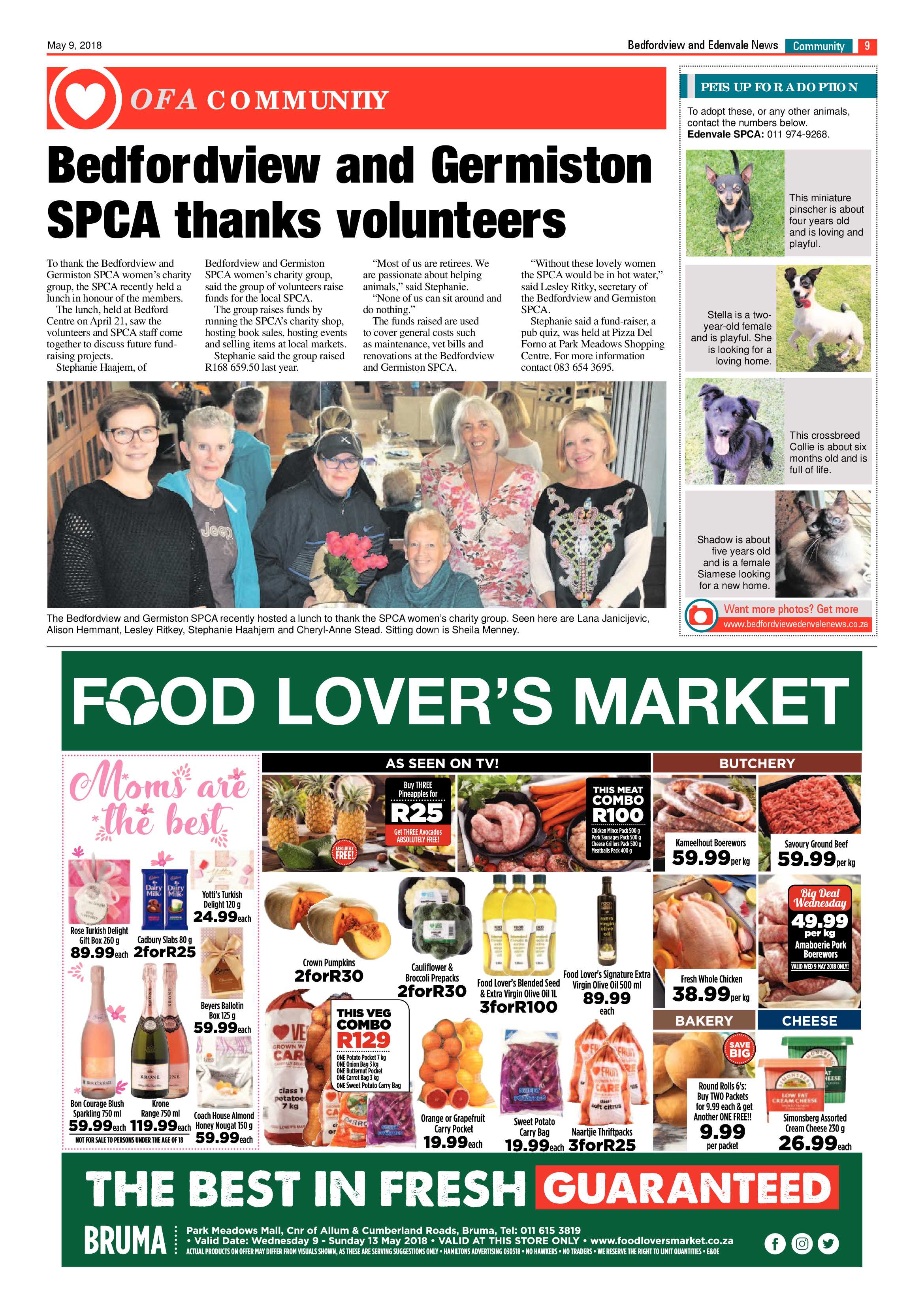 Bedfordview and Edenvale News 09 May 2018 page 9