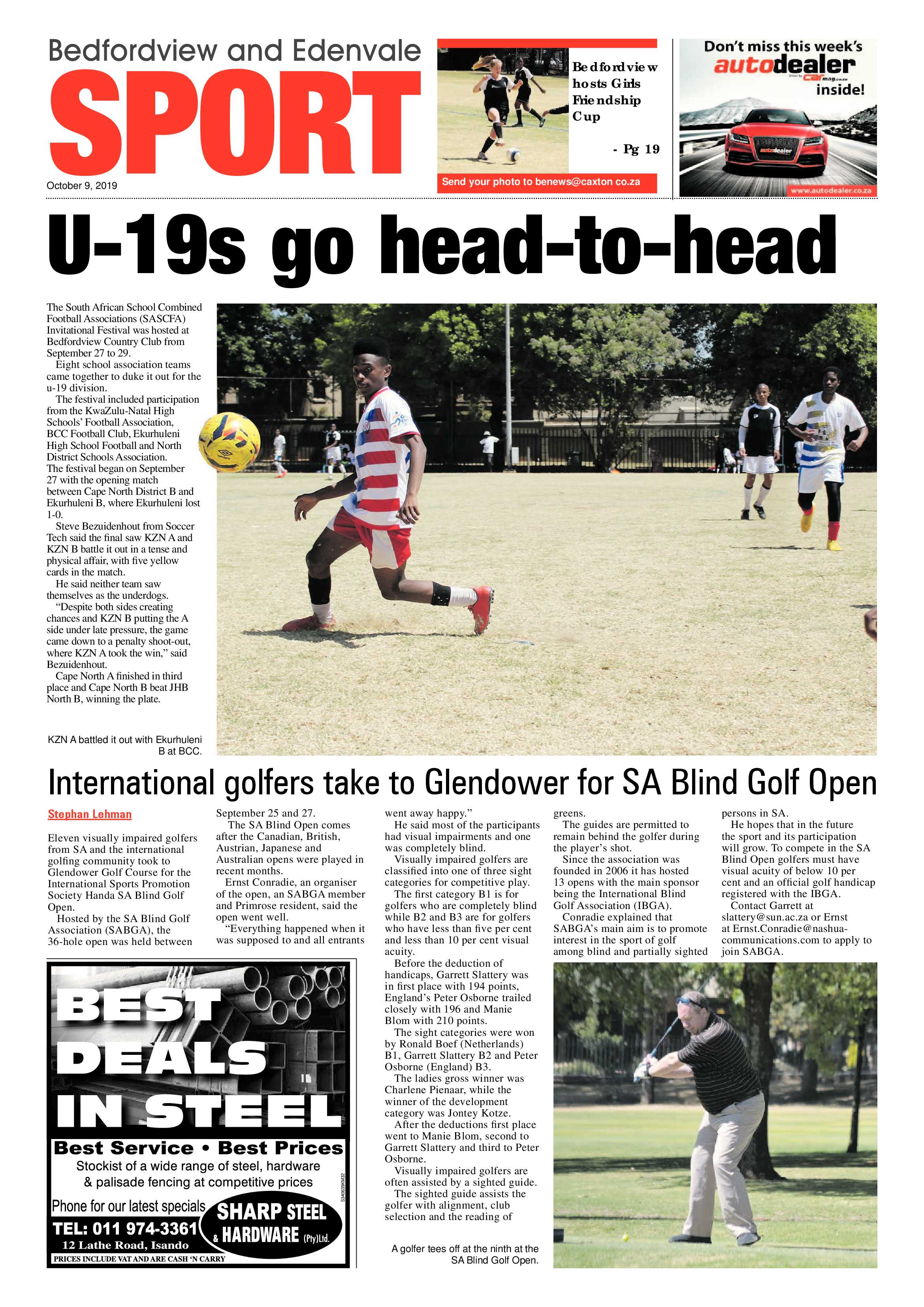 Bedfordview and Edenvale News 09 October 2019 page 20