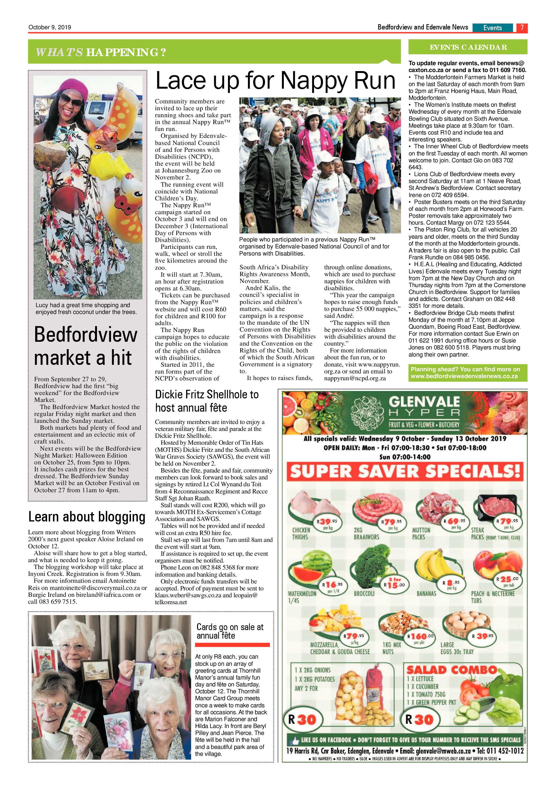 Bedfordview and Edenvale News 09 October 2019 page 7