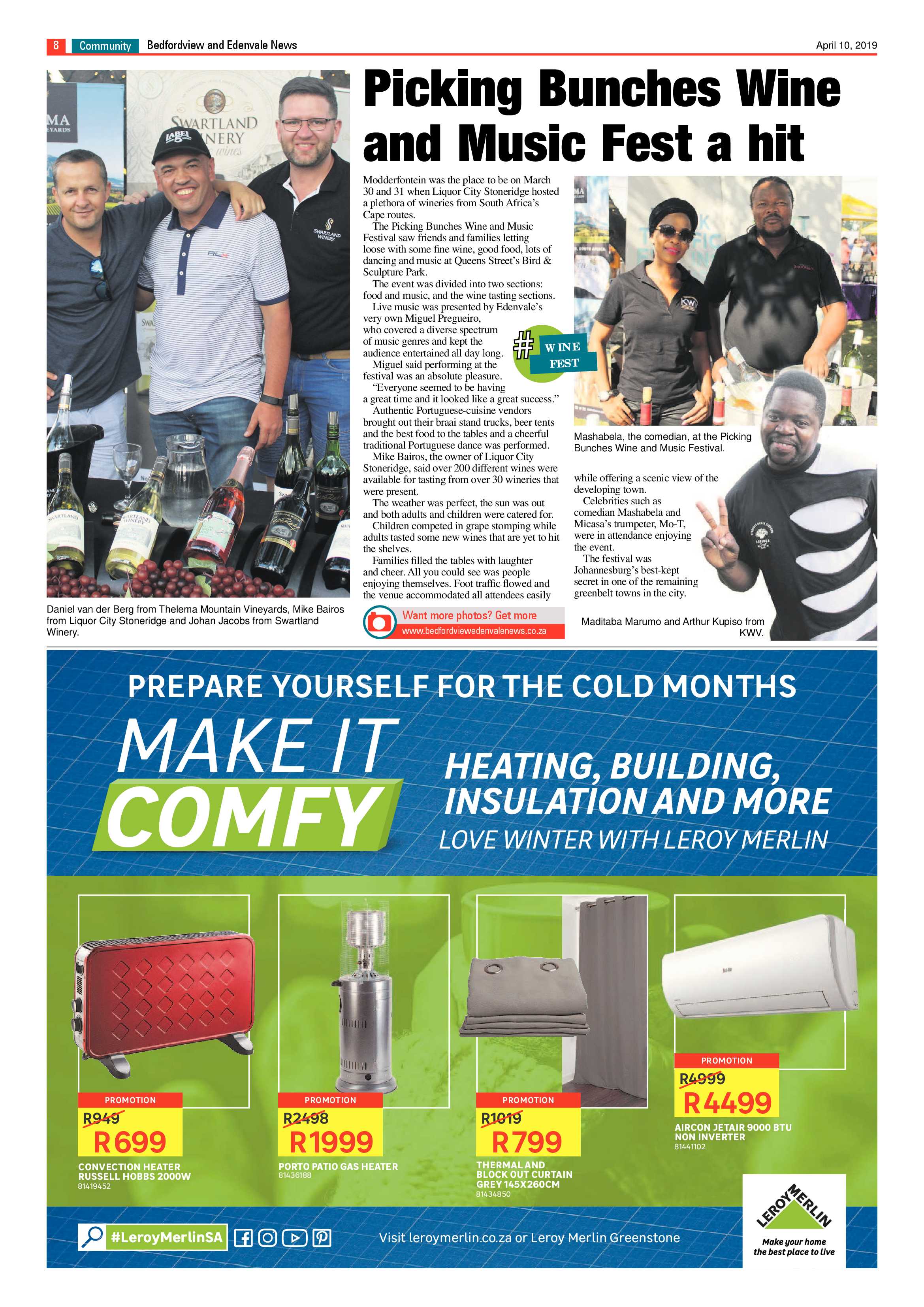 Bedfordview and Edenvale News 10 April 2019 page 8