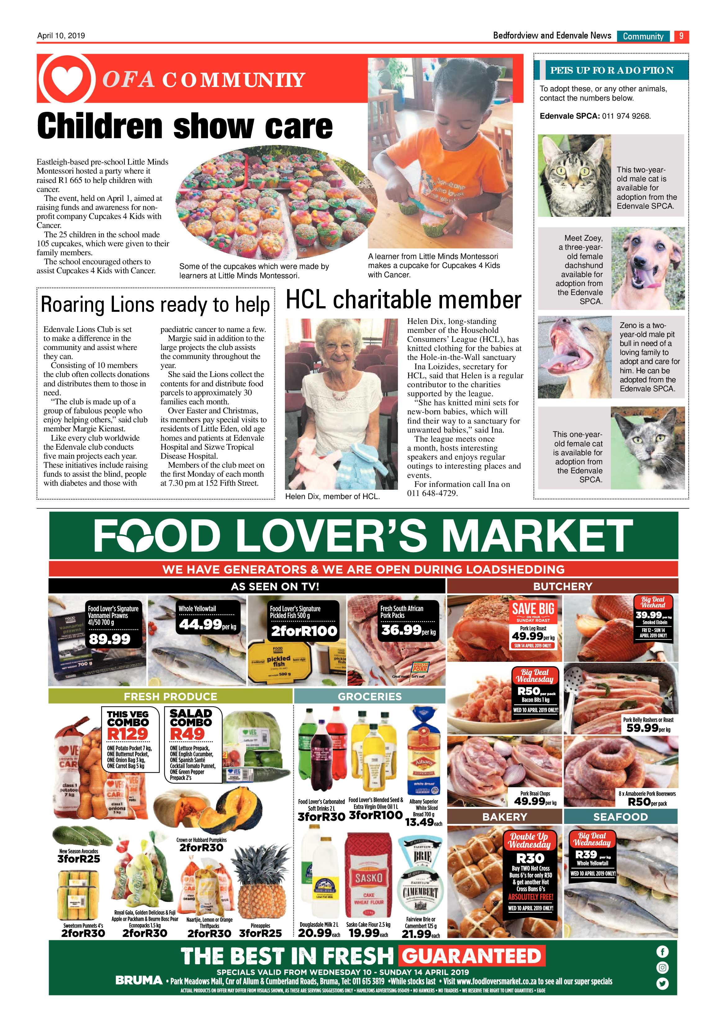 Bedfordview and Edenvale News 10 April 2019 page 9