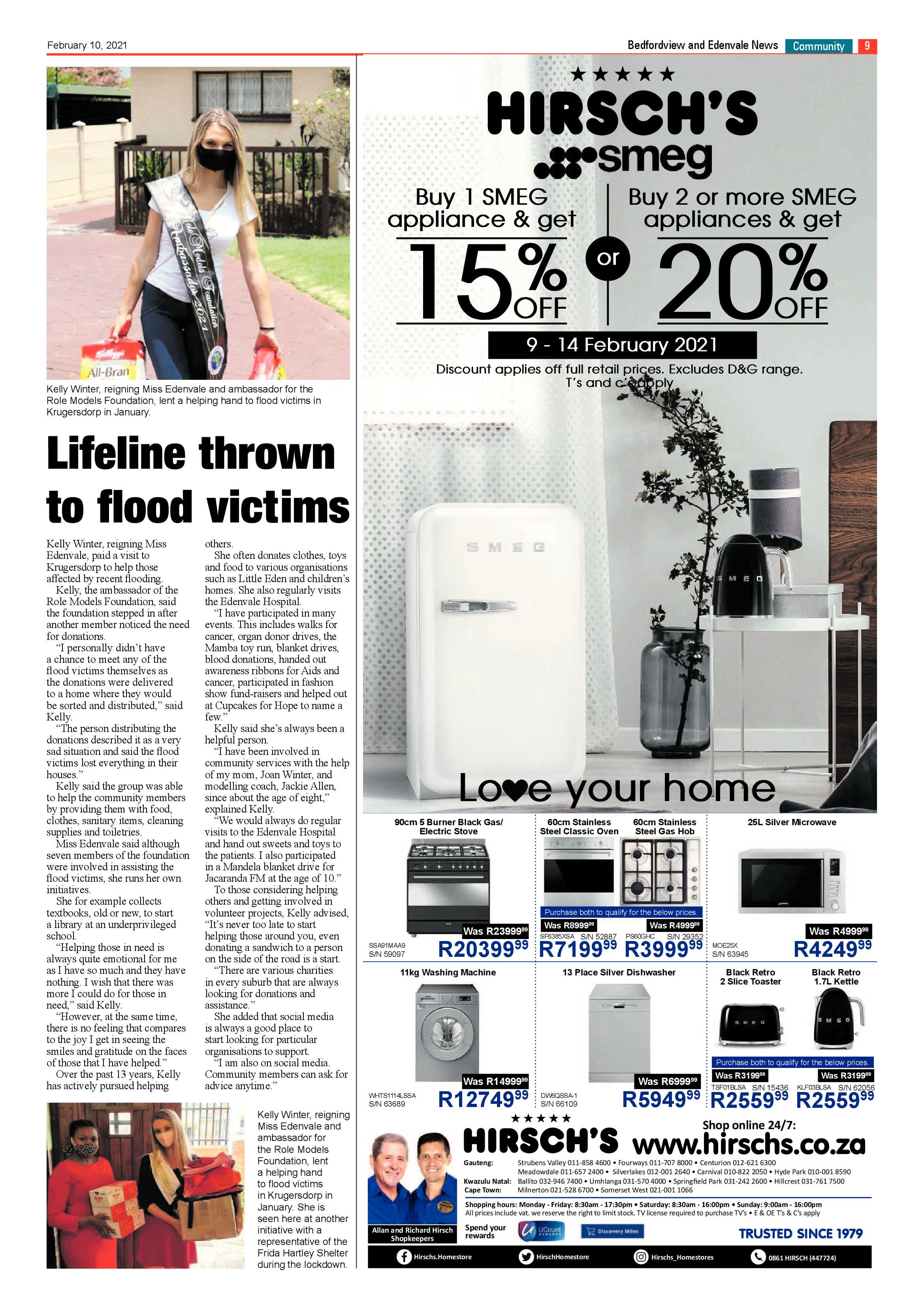 Bedfordview and Edenvale News 10 February 2021 page 9