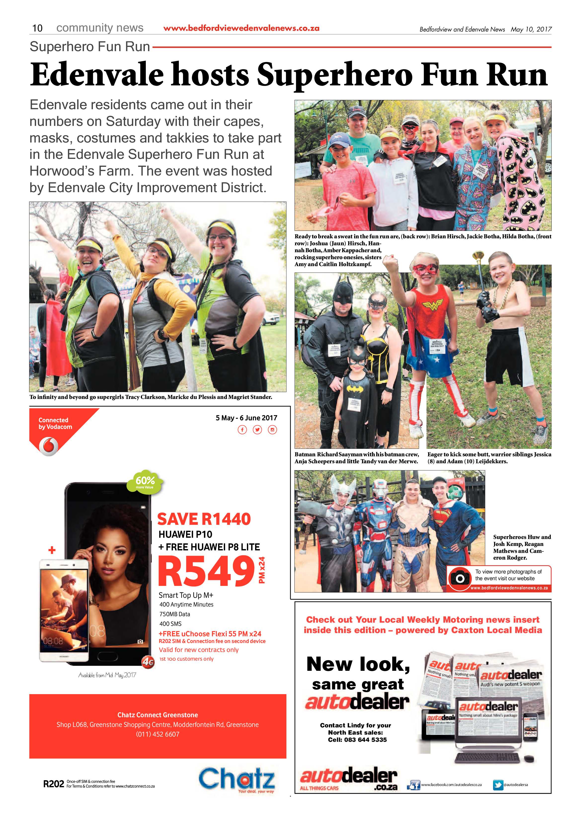 Bedfordview and Edenvale News 10 May 2017 page 10