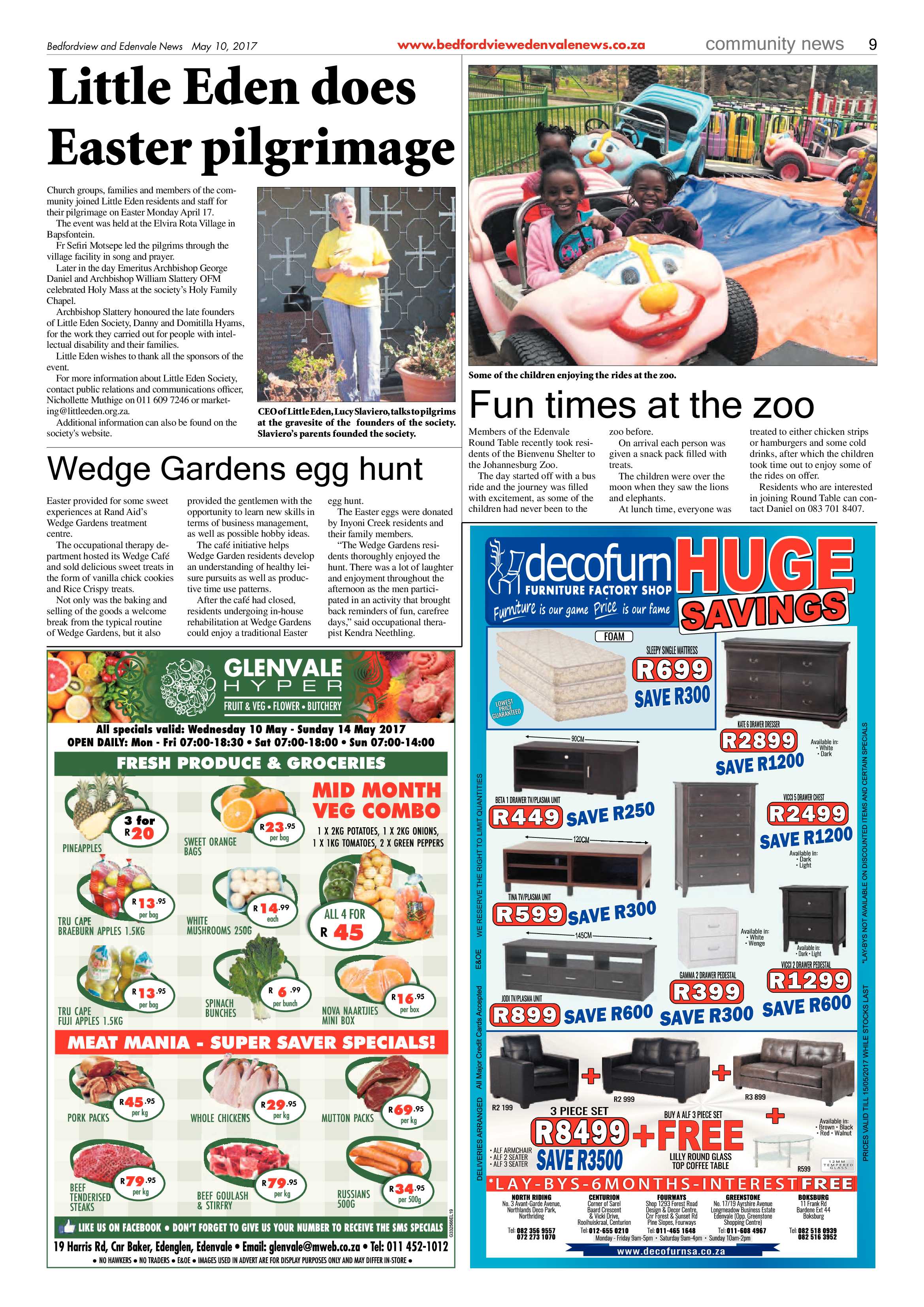 Bedfordview and Edenvale News 10 May 2017 page 9
