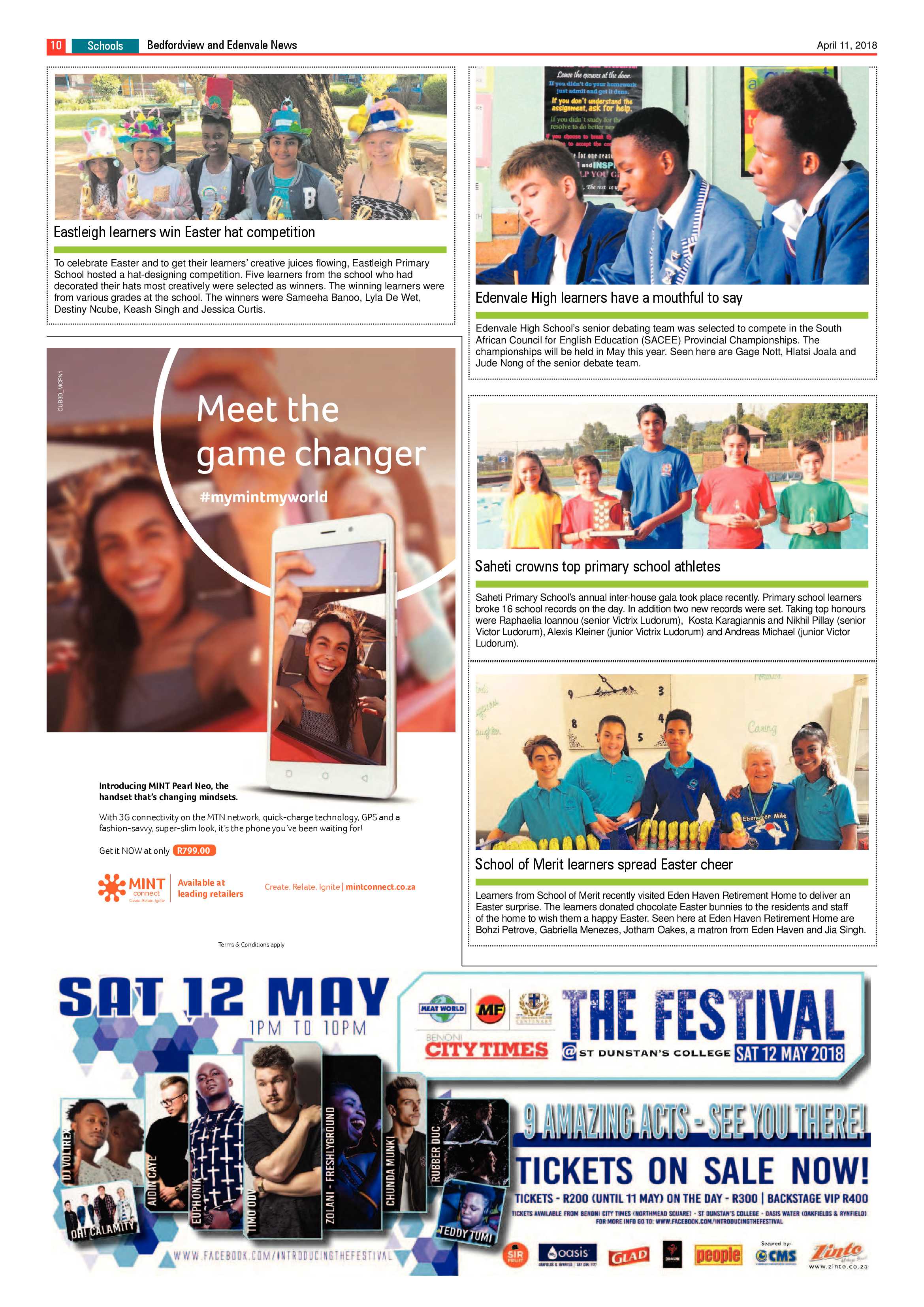 Bedfordview and Edenvale News 11 April 2018 page 10