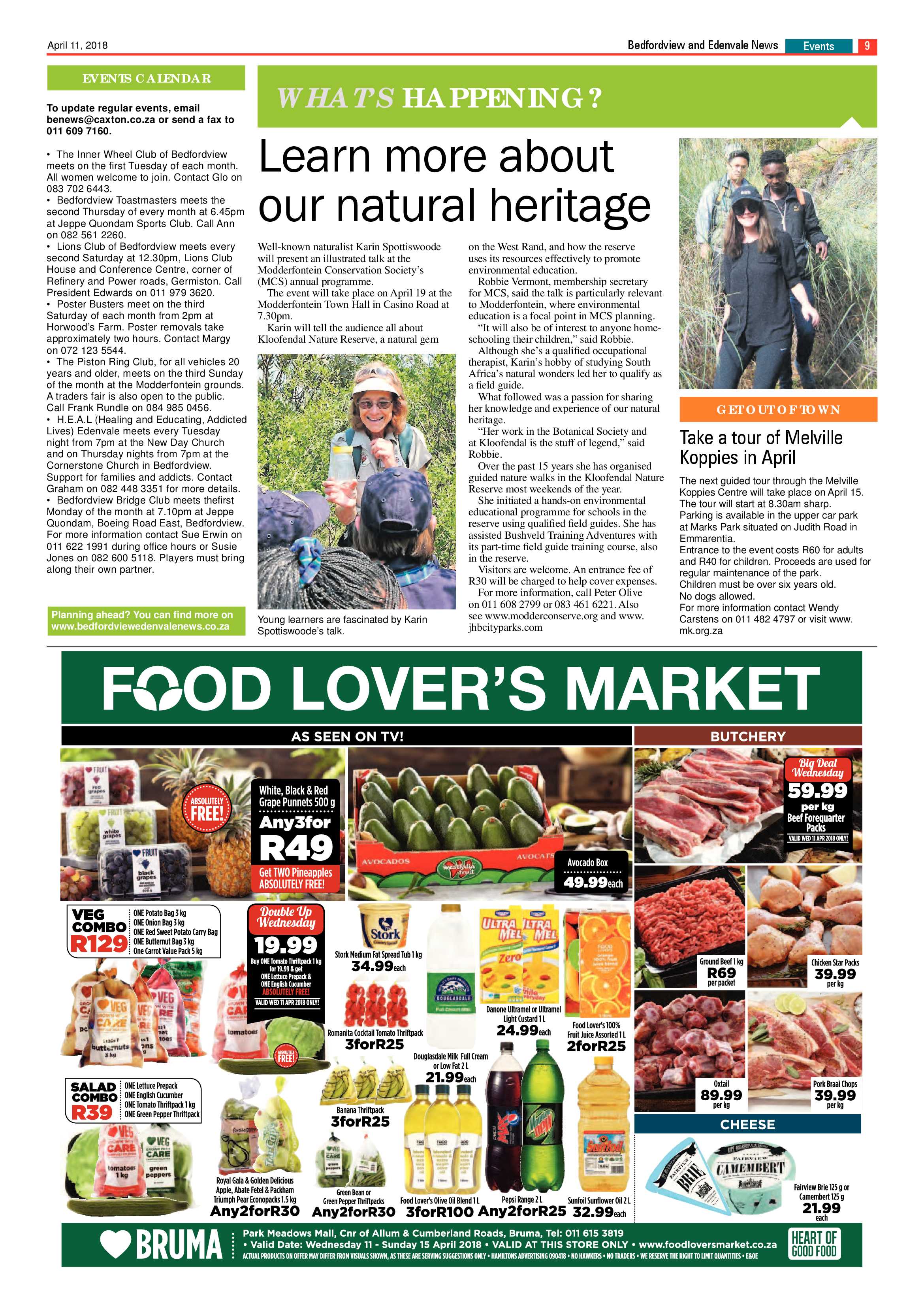 Bedfordview and Edenvale News 11 April 2018 page 9