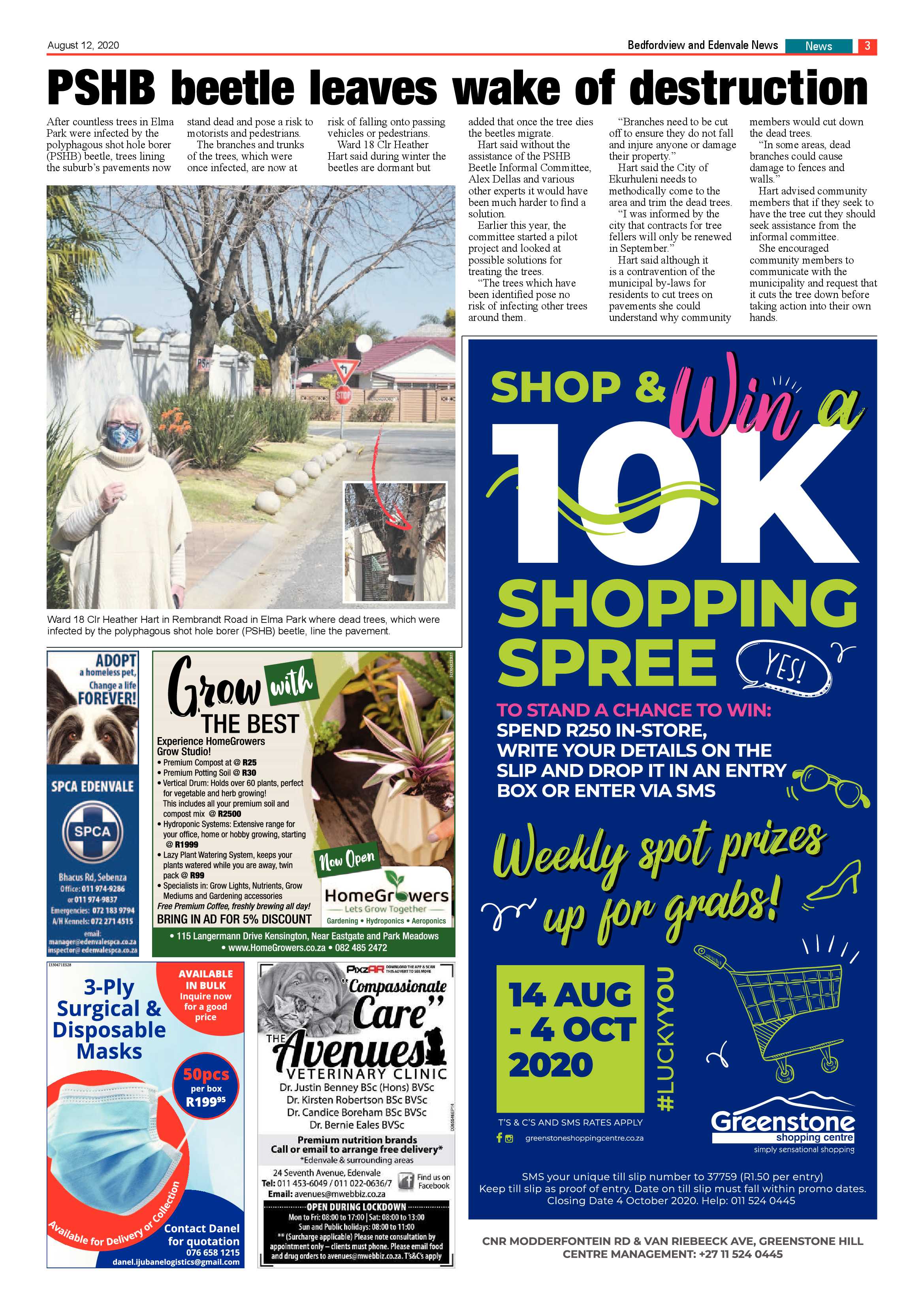 Bedfordview and Edenvale News 11 August 2020 page 3