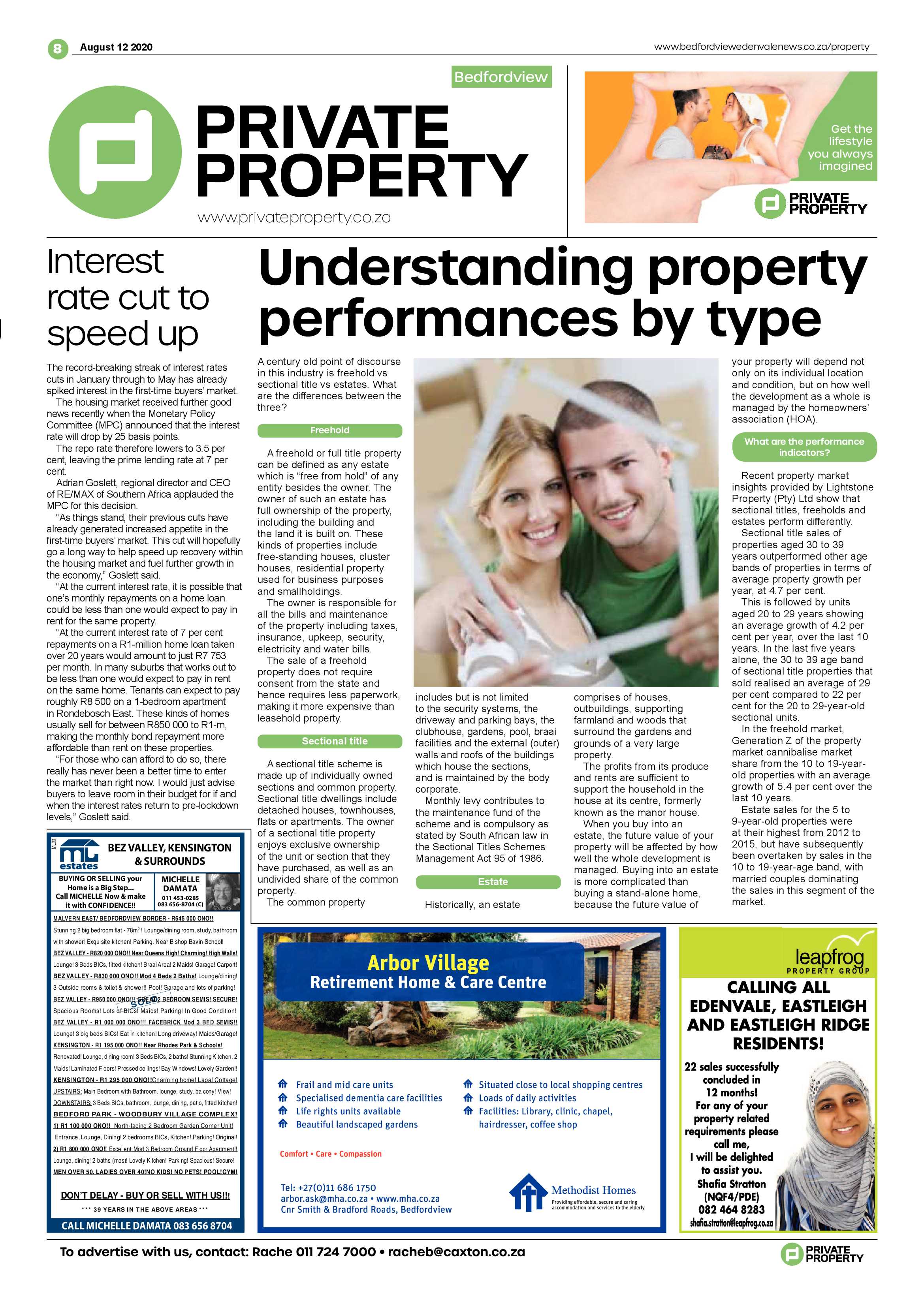 Bedfordview and Edenvale News 11 August 2020 page 8