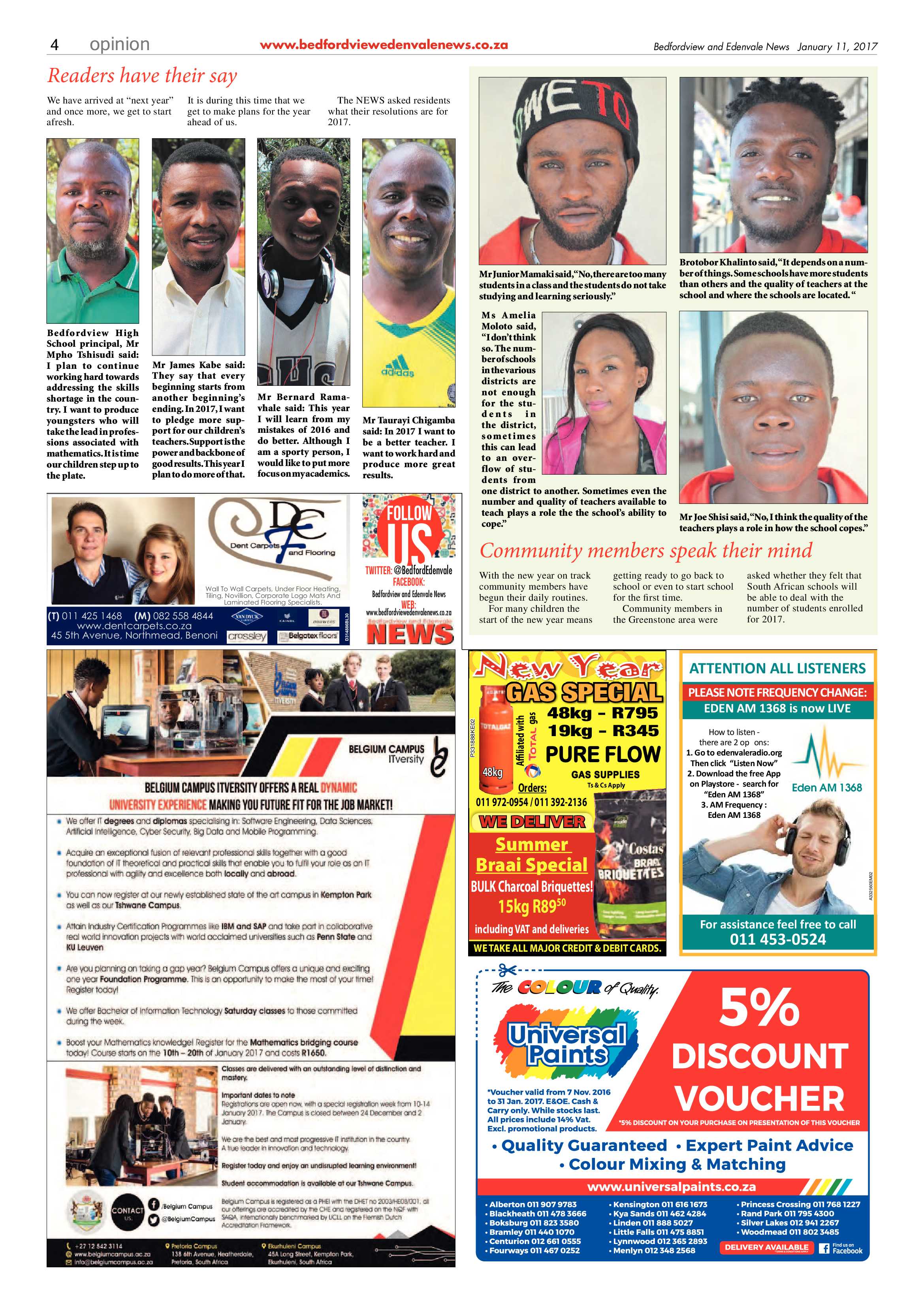 Bedfordview and Edenvale News 11 January 2017 page 4