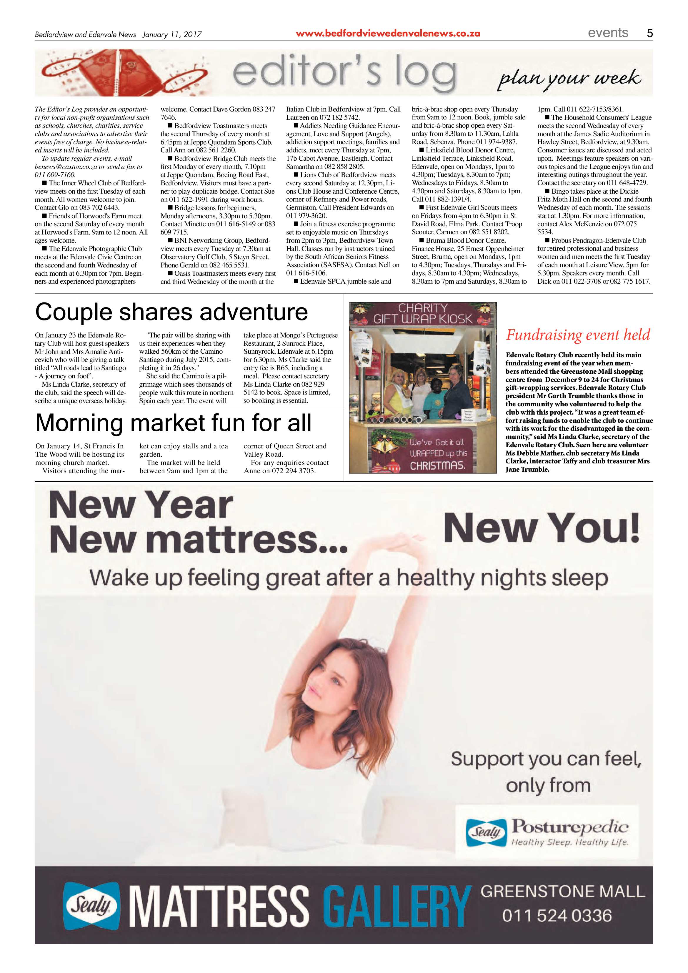 Bedfordview and Edenvale News 11 January 2017 page 5