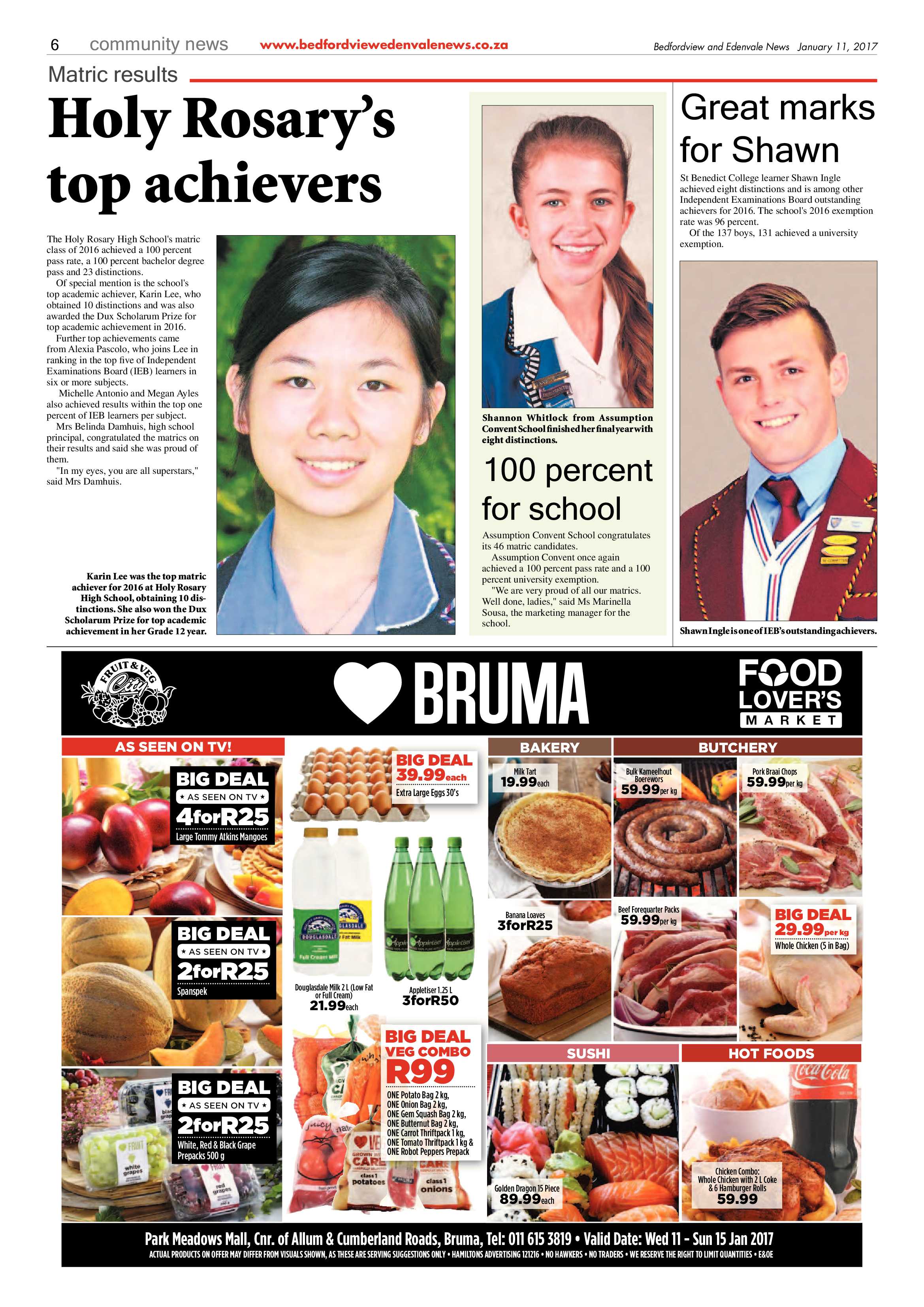 Bedfordview and Edenvale News 11 January 2017 page 6
